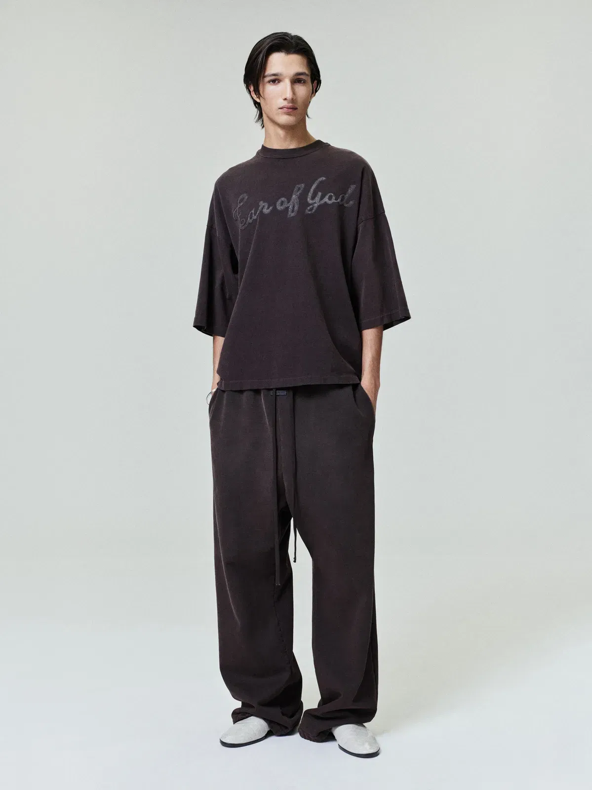 Essentials Fear Of God, 43 T-Shirt Dark Brown