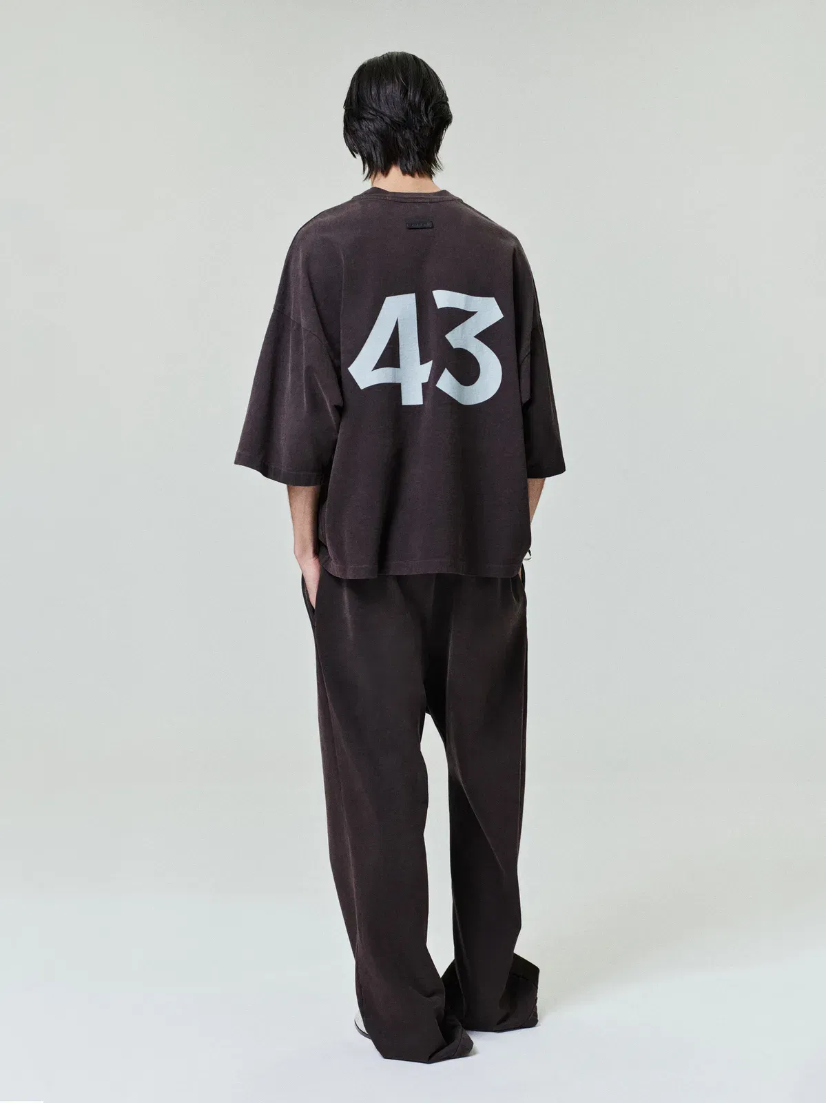 Essentials Fear Of God, 43 T-Shirt Dark Brown
