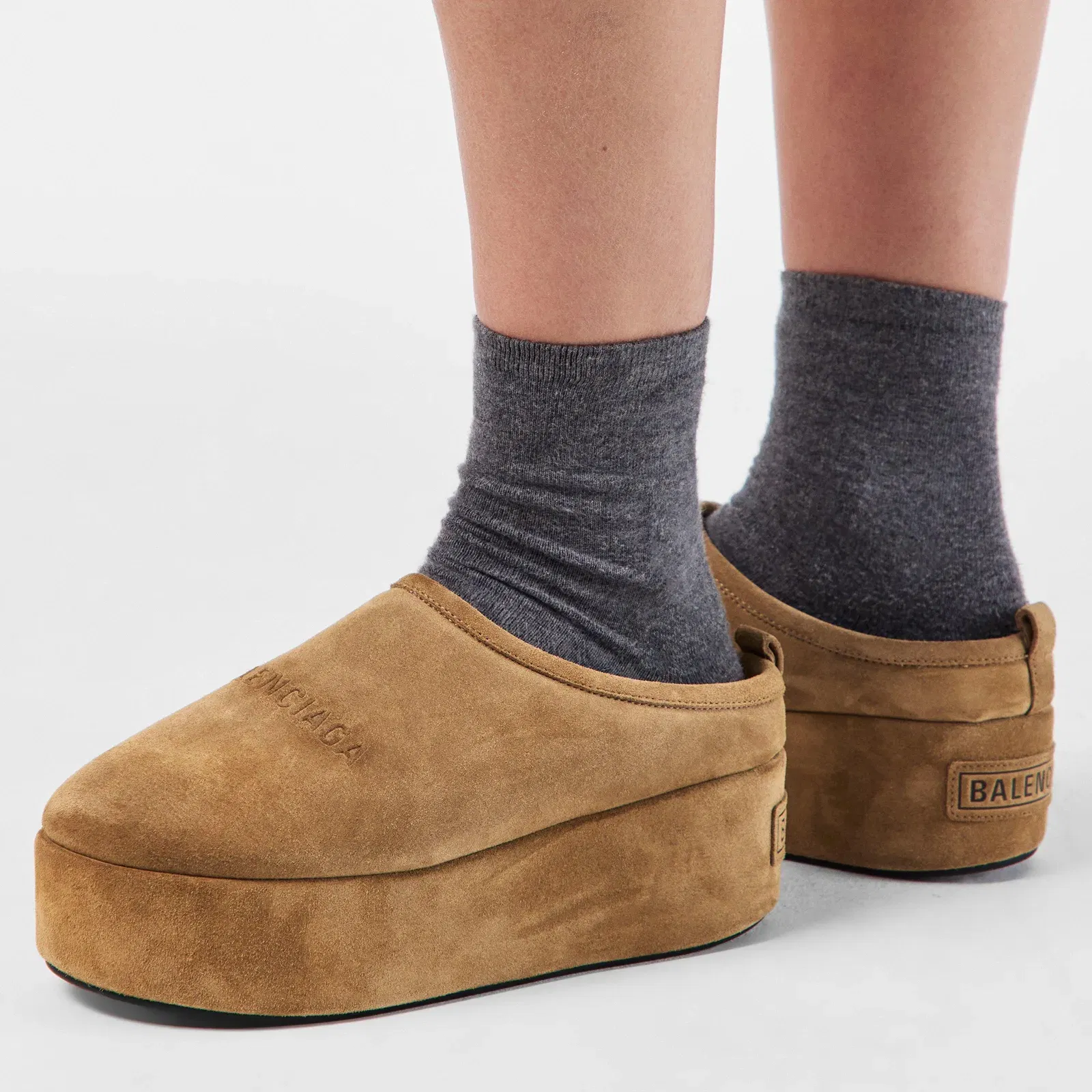 Alaska Platform Mule Slippers