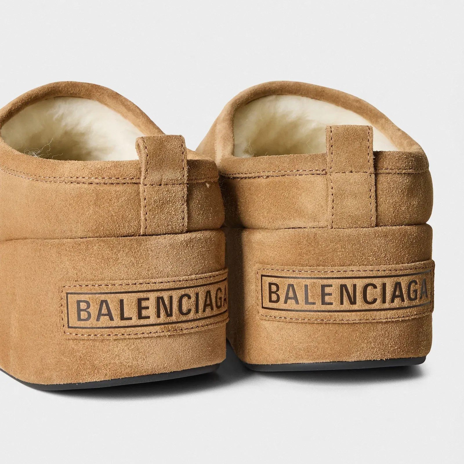 Alaska Platform Mule Slippers