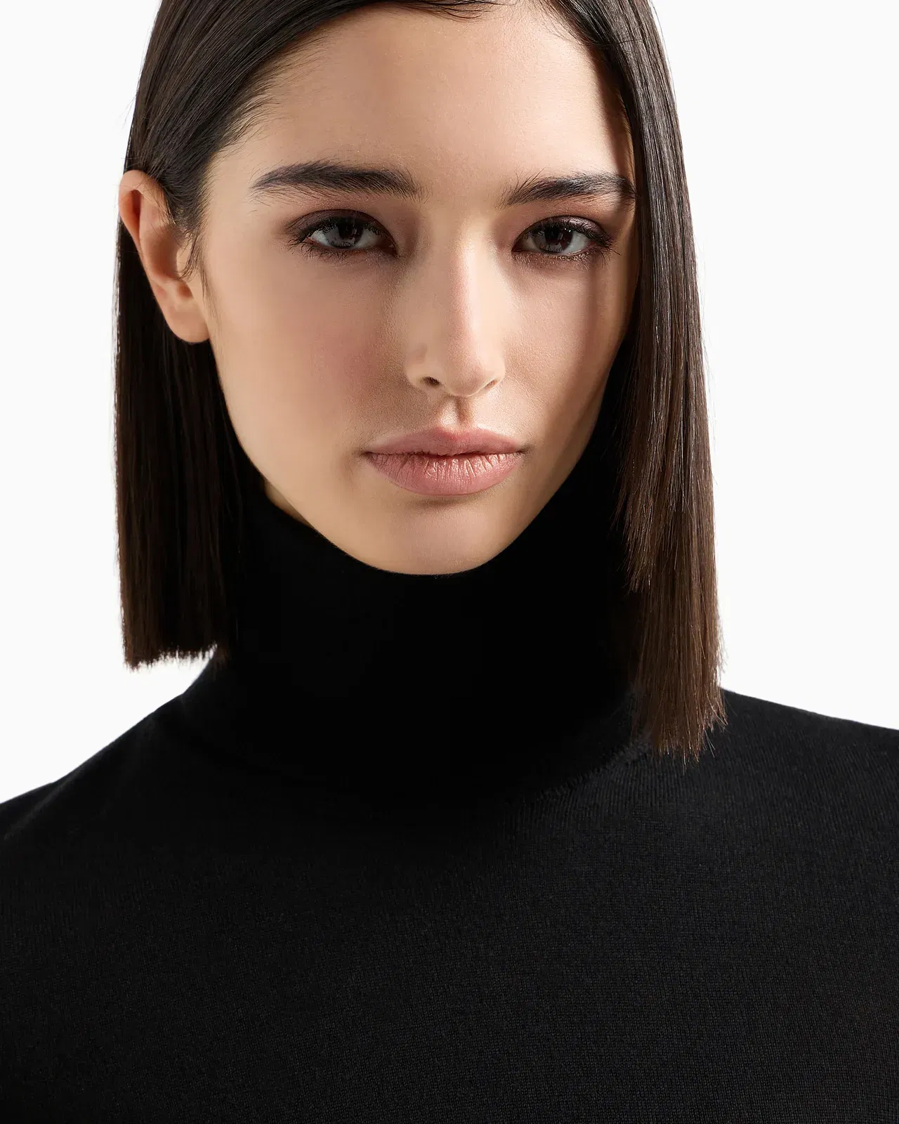Emporio Armani Pure virgin-wool rollneck