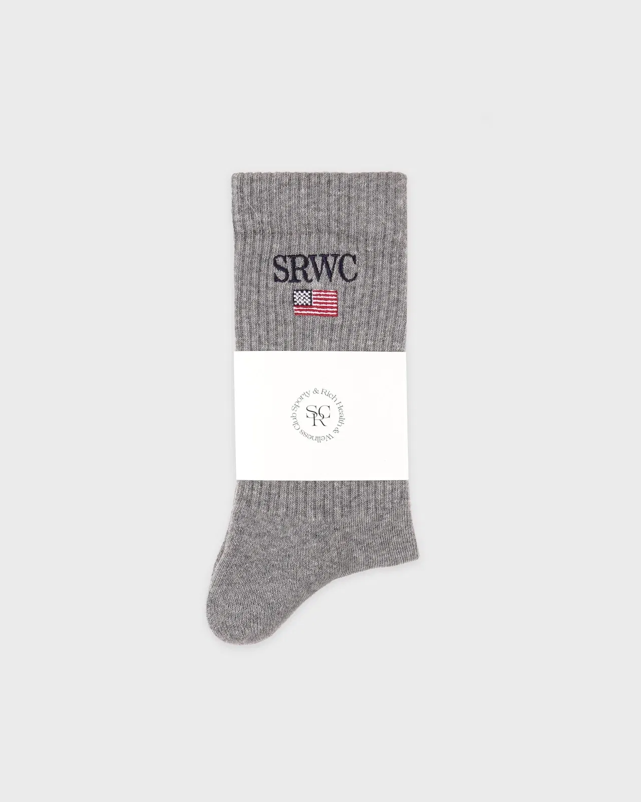 Nautical Socks - Heather Gray/Navy/Ruby/White