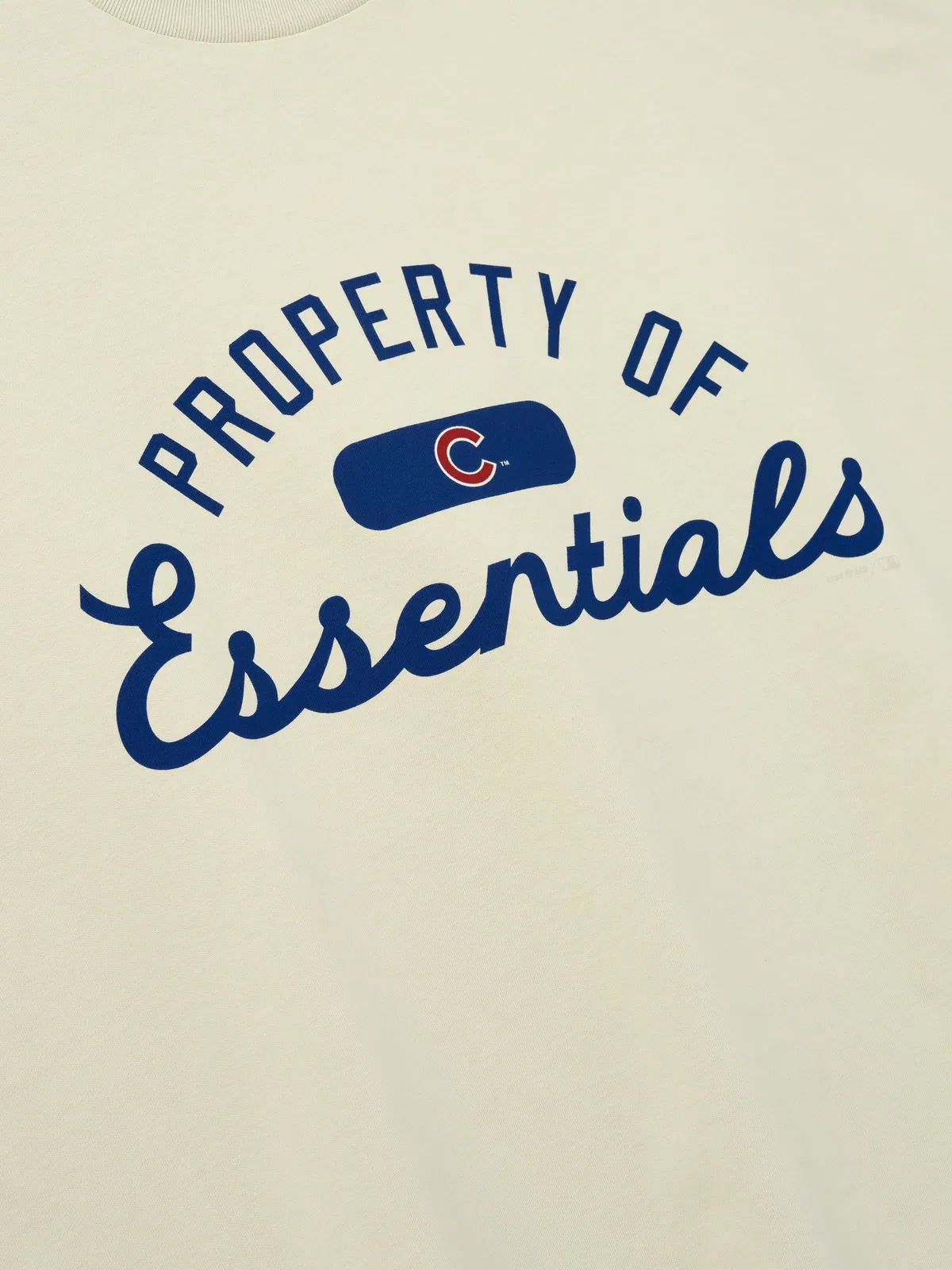 Essentials Cubs Merch T-Shirt Sandstone