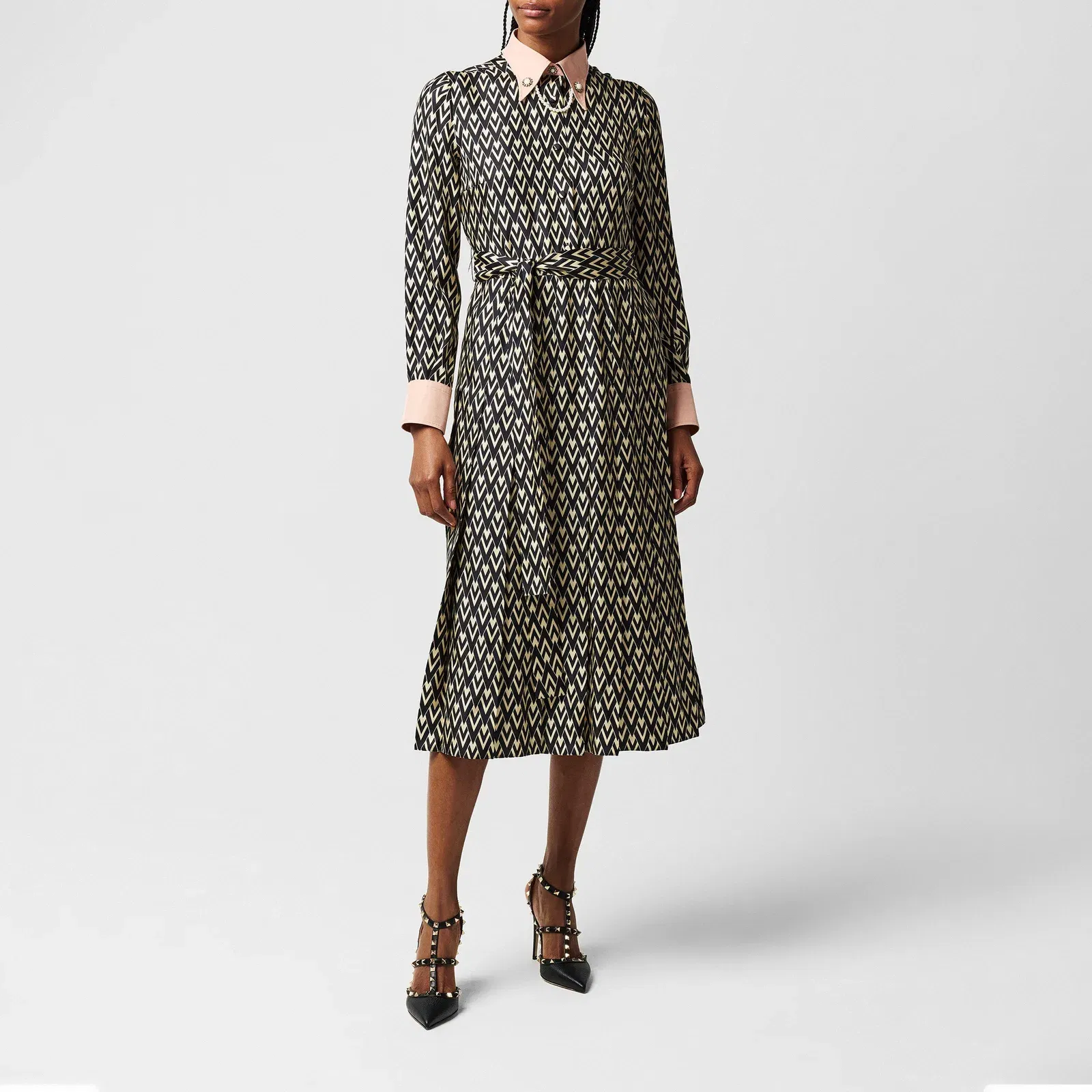 Vlogo Midi Dress