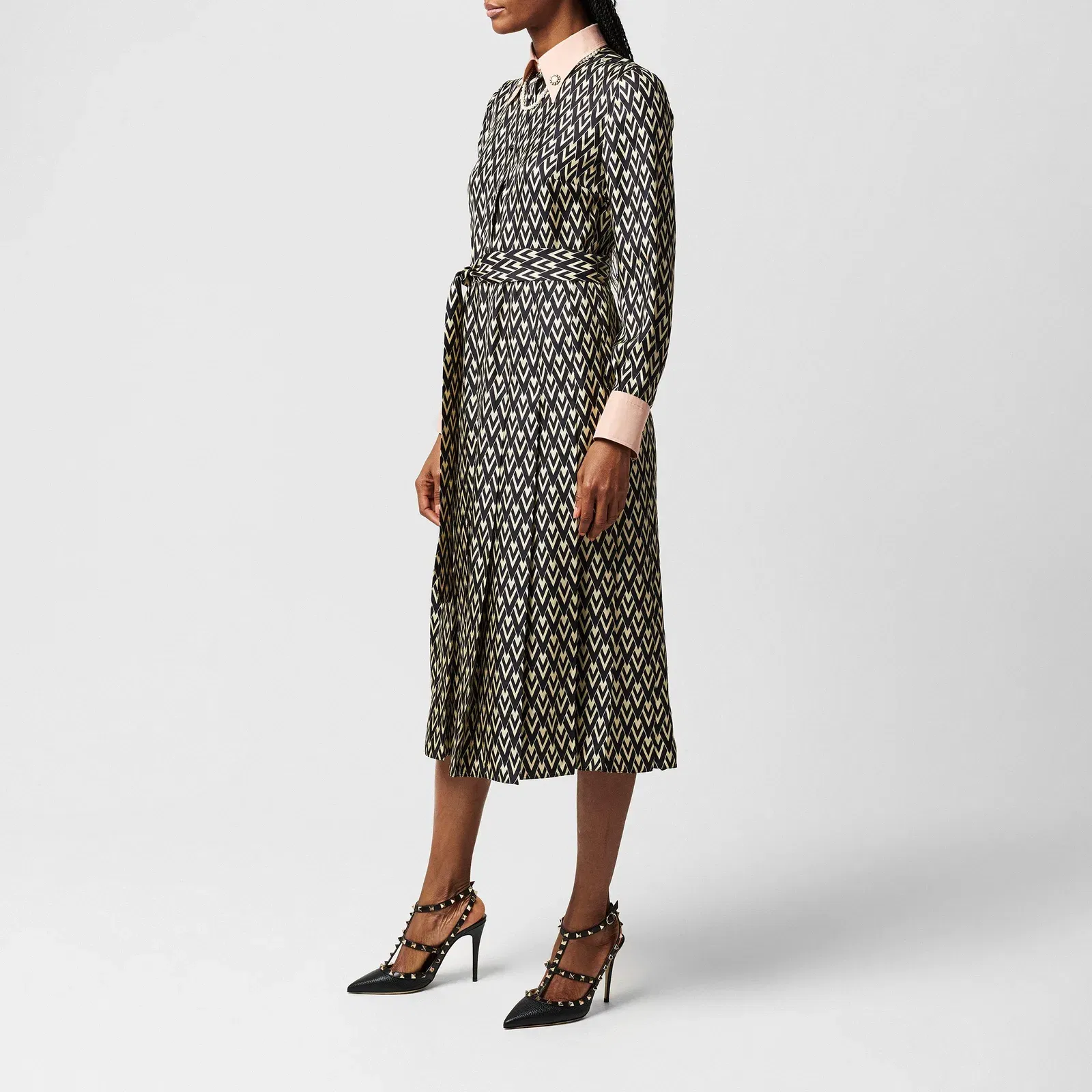 Vlogo Midi Dress