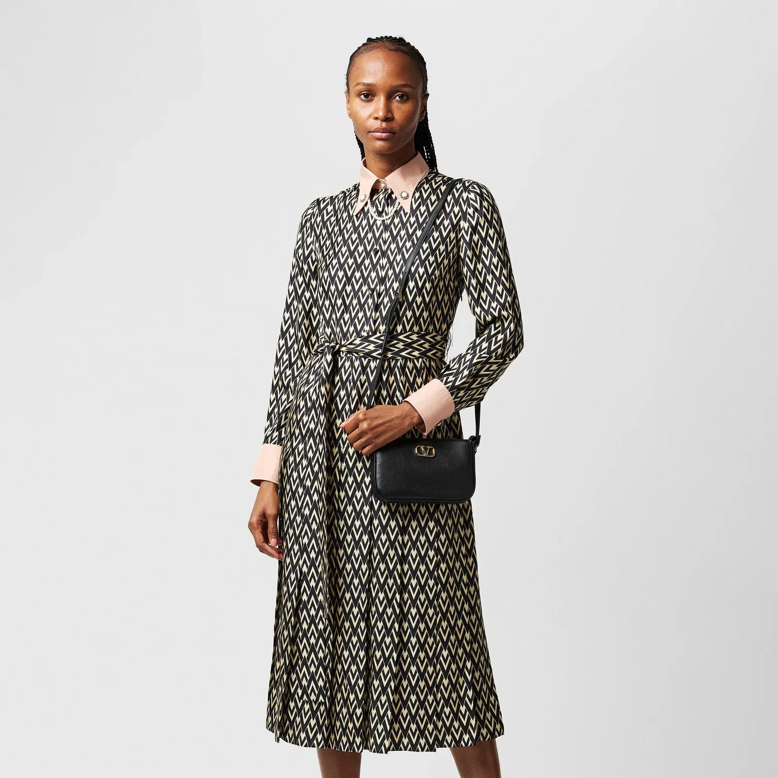 Vlogo Midi Dress