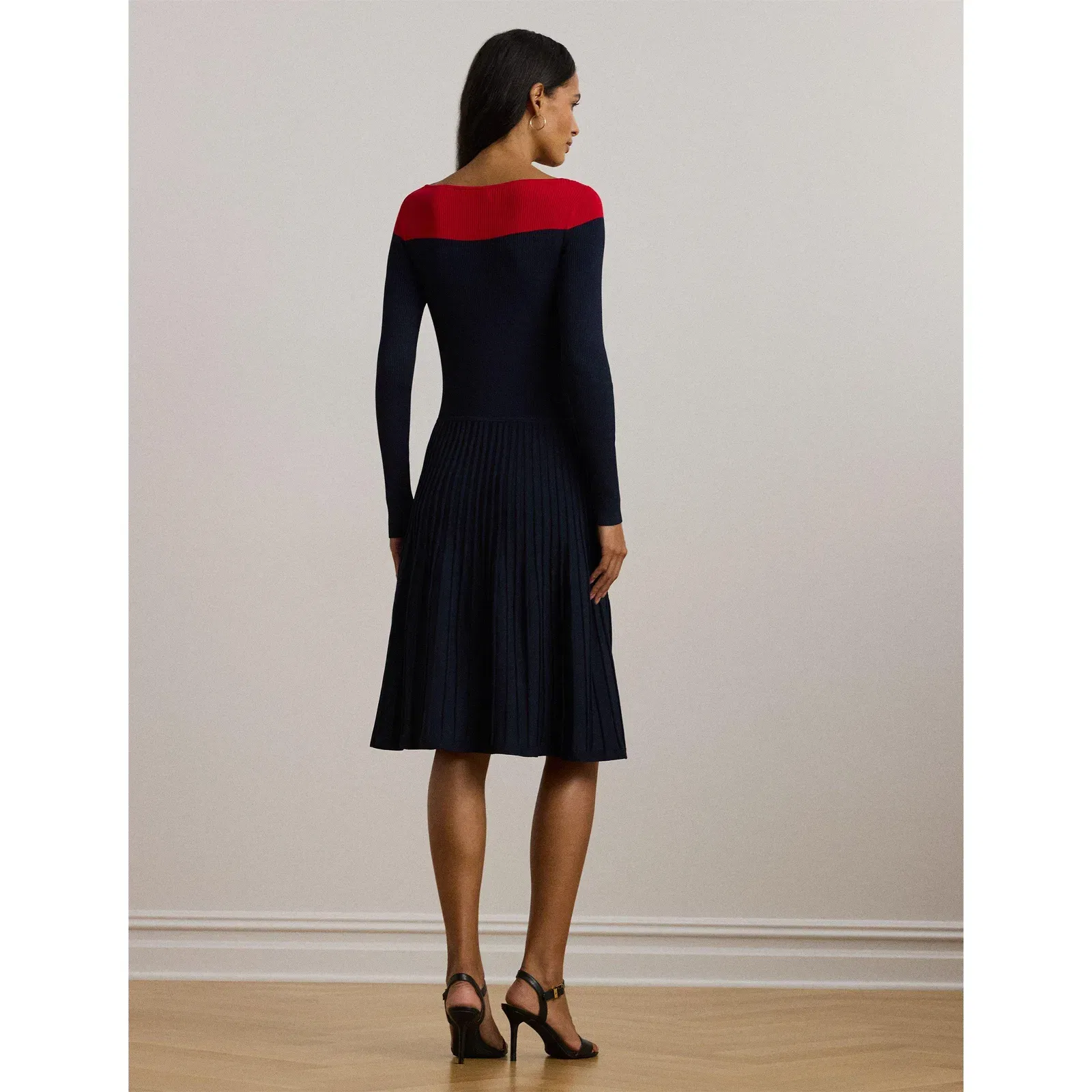 Pointelle Knit Dress