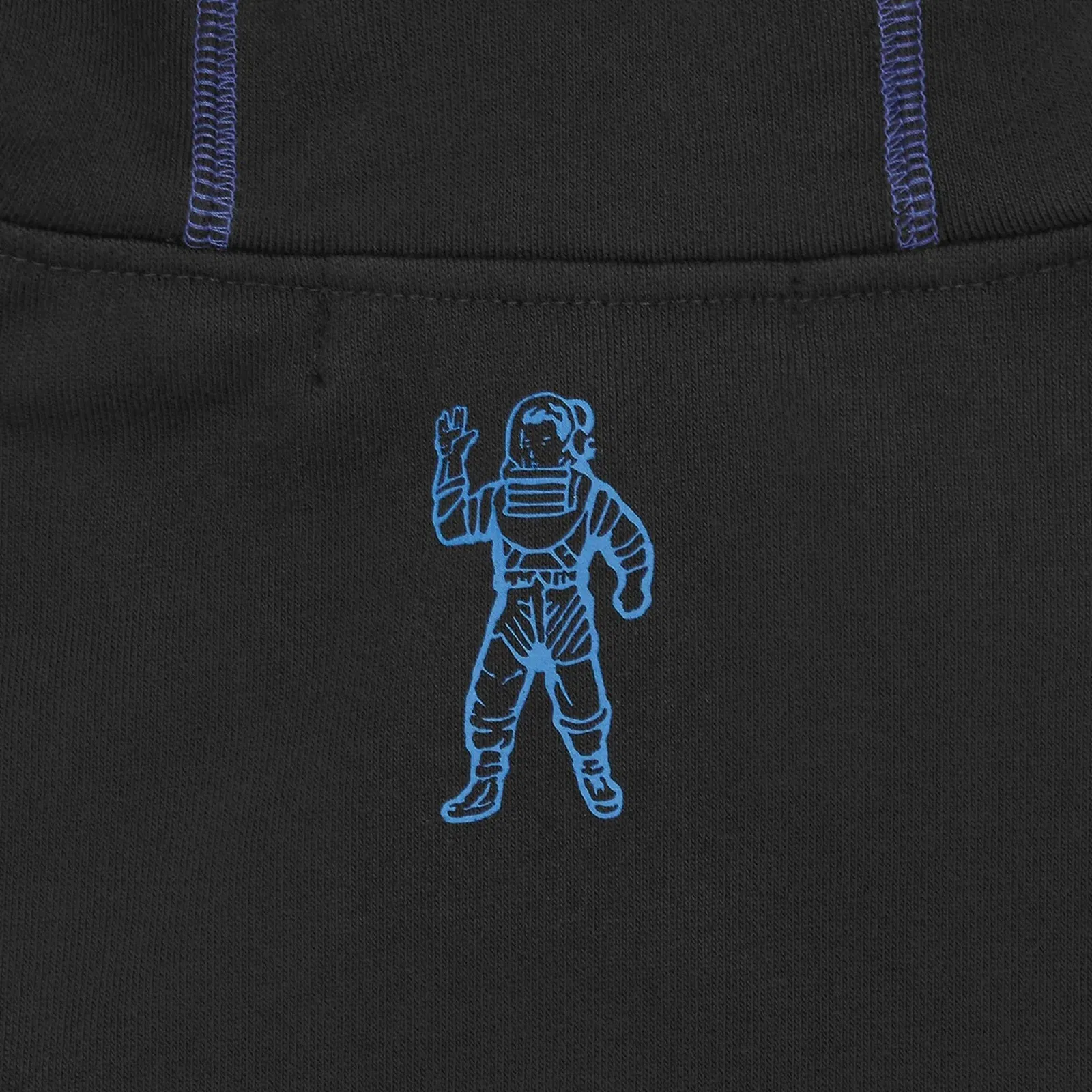 Contrast Hood Pull Over Hoodie