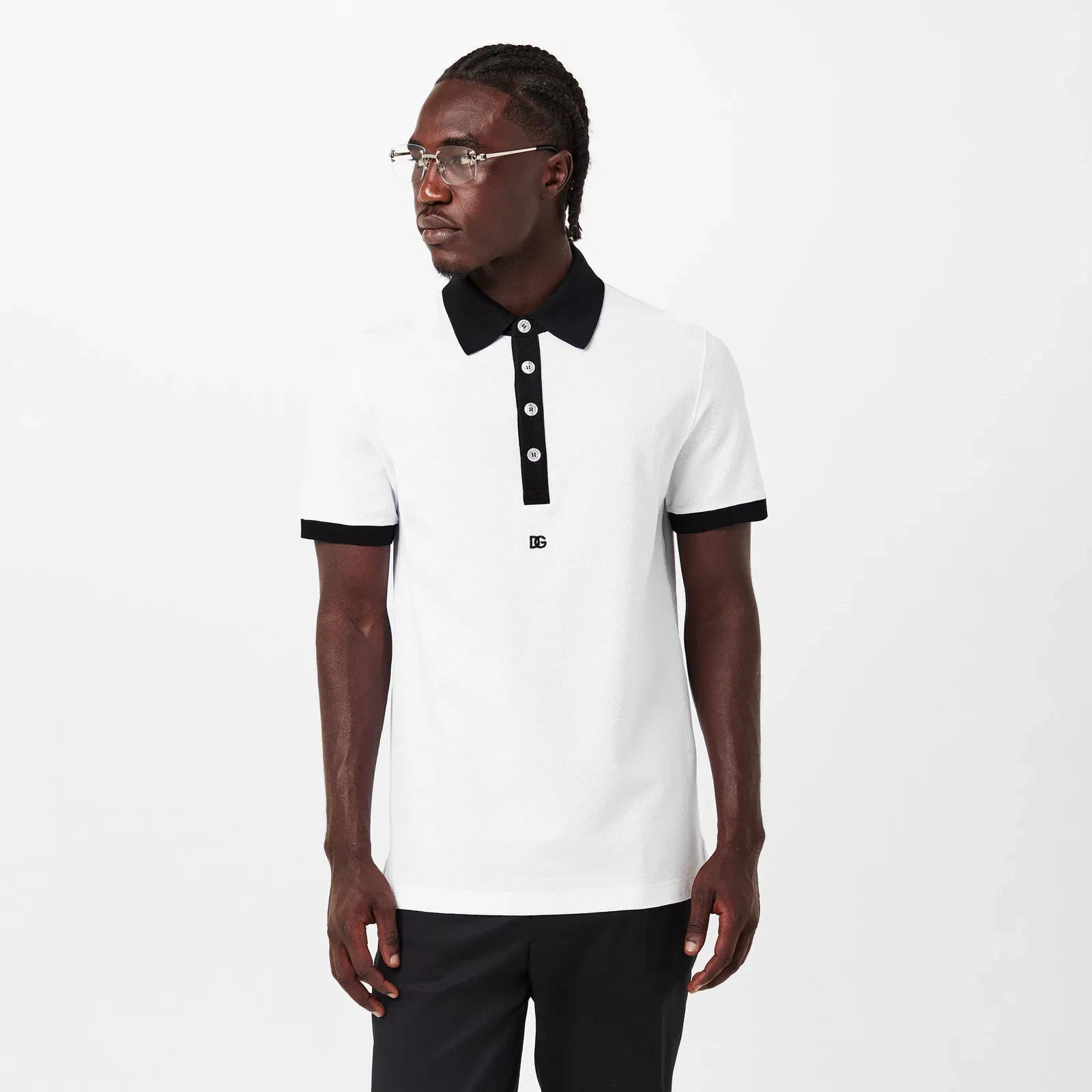 & Short Sleeve Polo Shirt