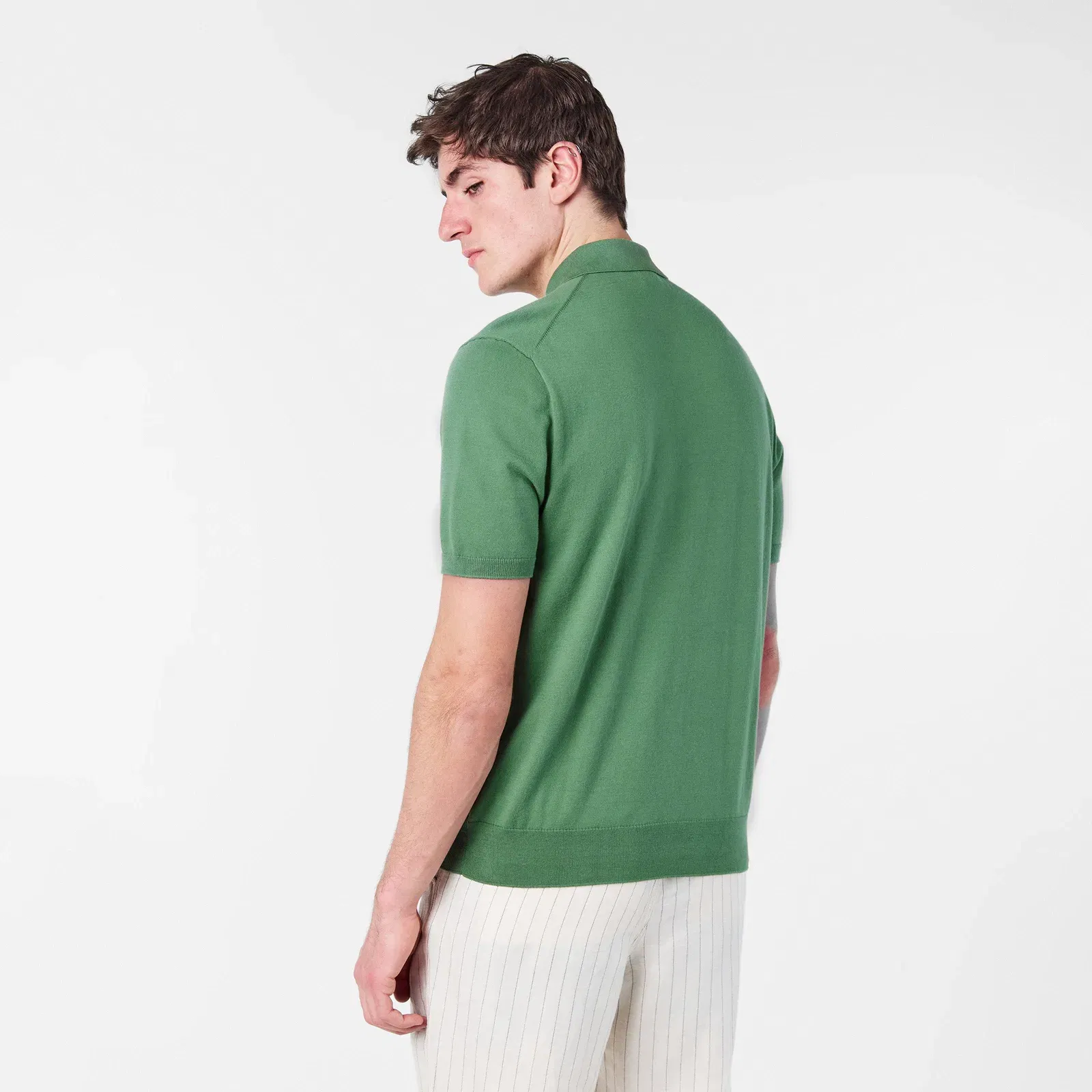 Knitted Short Sleeve Shirt
