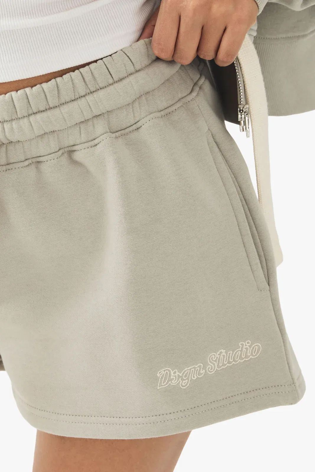DSGN Studio Contrast Drawcord Sweat Short