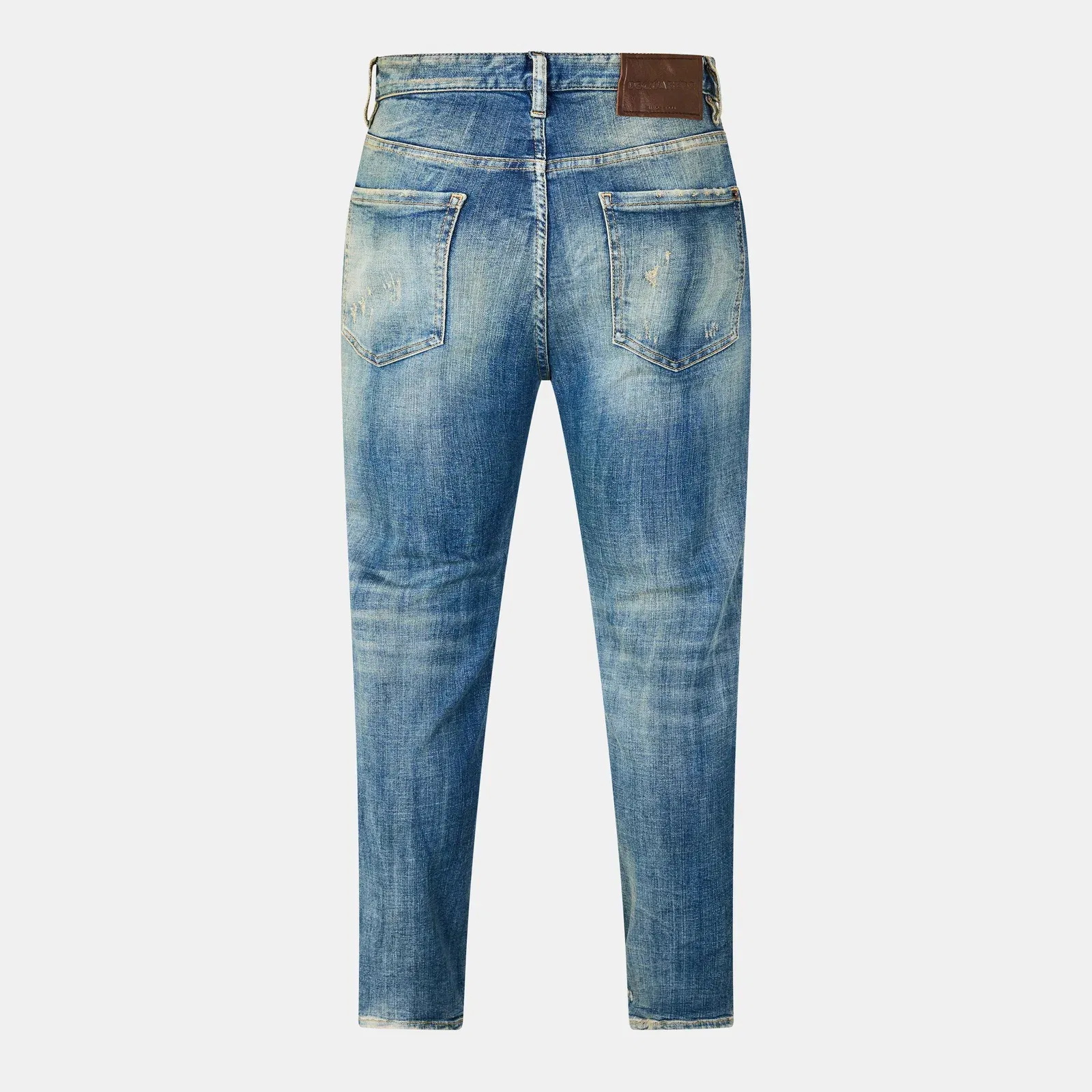 Denim Straight Leg Jeans