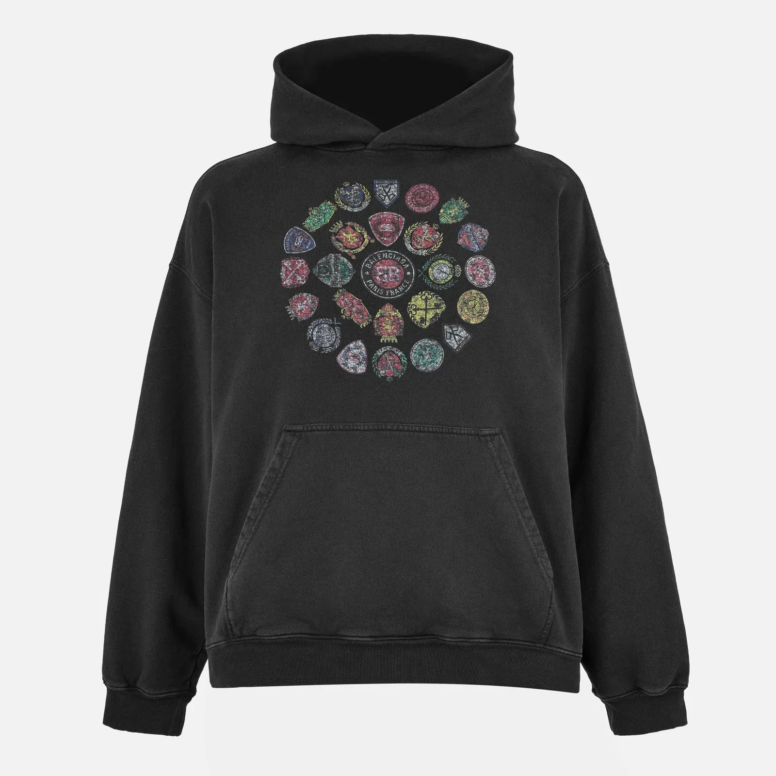 Spiral Crest Pull Over Hoodie