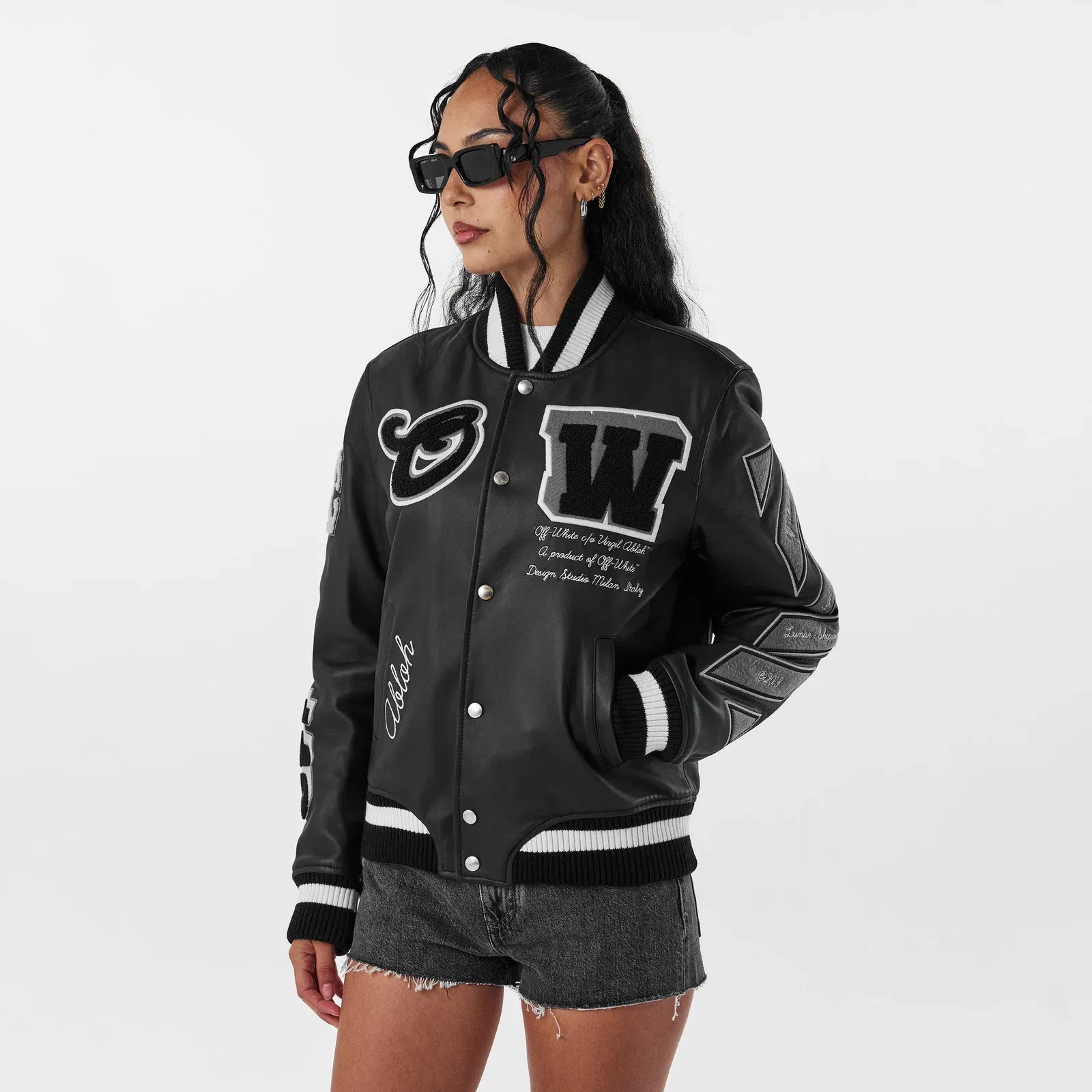 Two-Tone Varsity Jacket