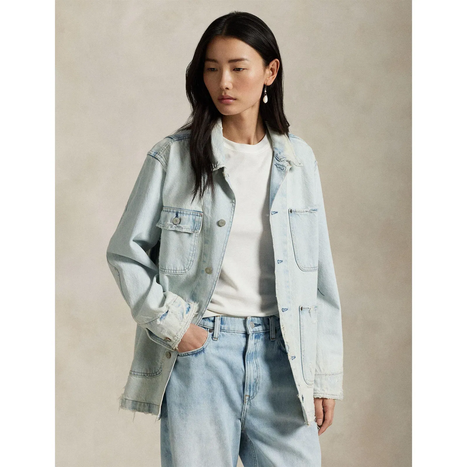 Structured Denim Jacket