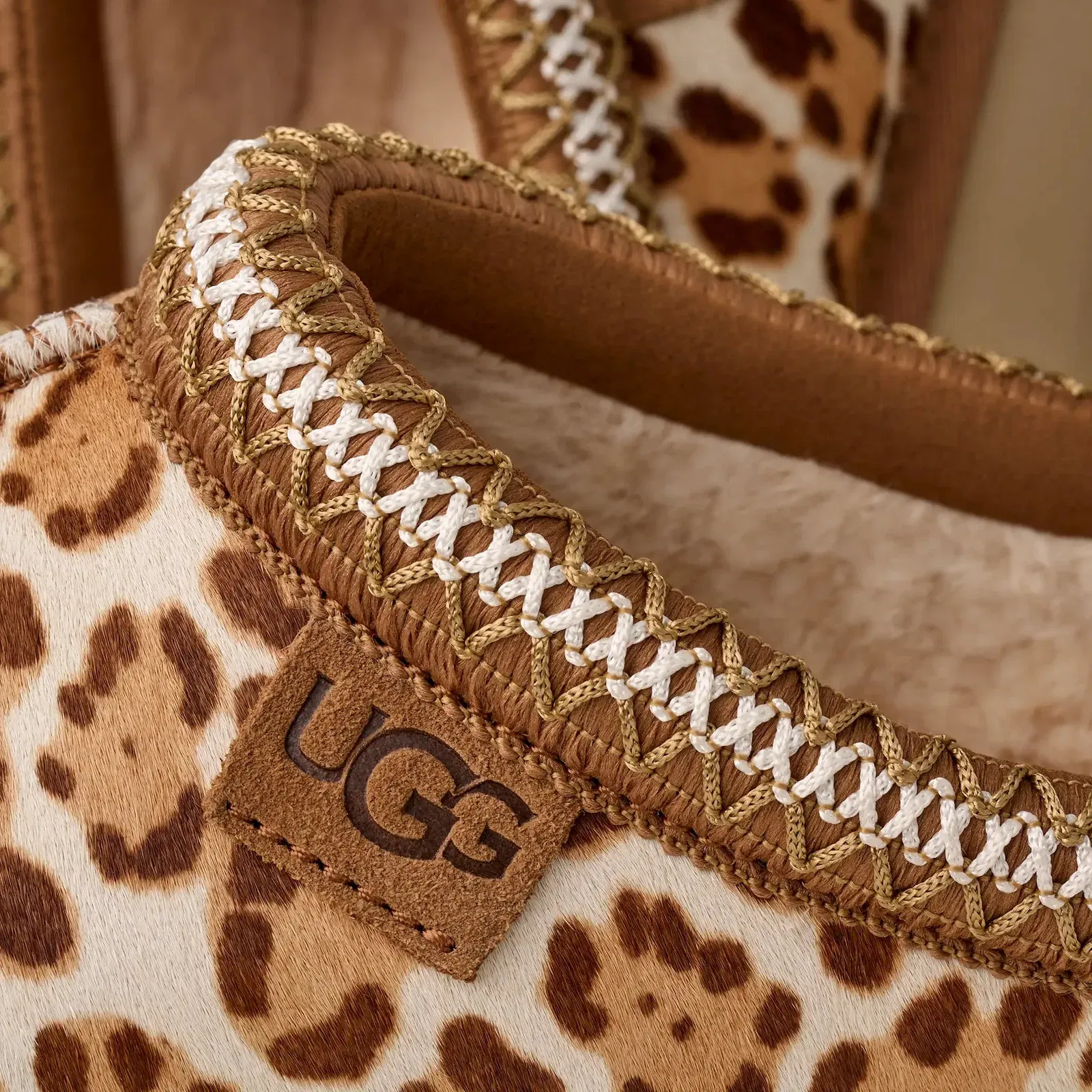 Ugg Tazz Plains Felicity Leopard Jasmine