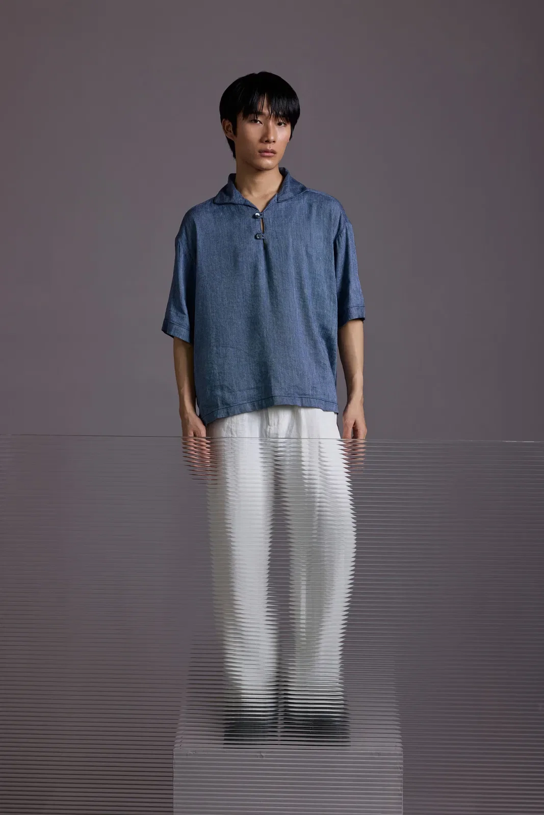 INDIGO FLIGHT SHIRT