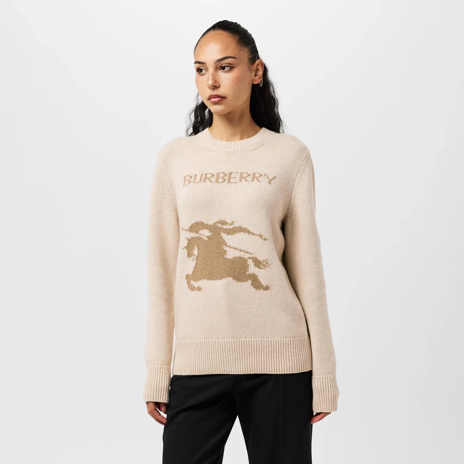 Burb Fine Knit Crew Neck Jumper