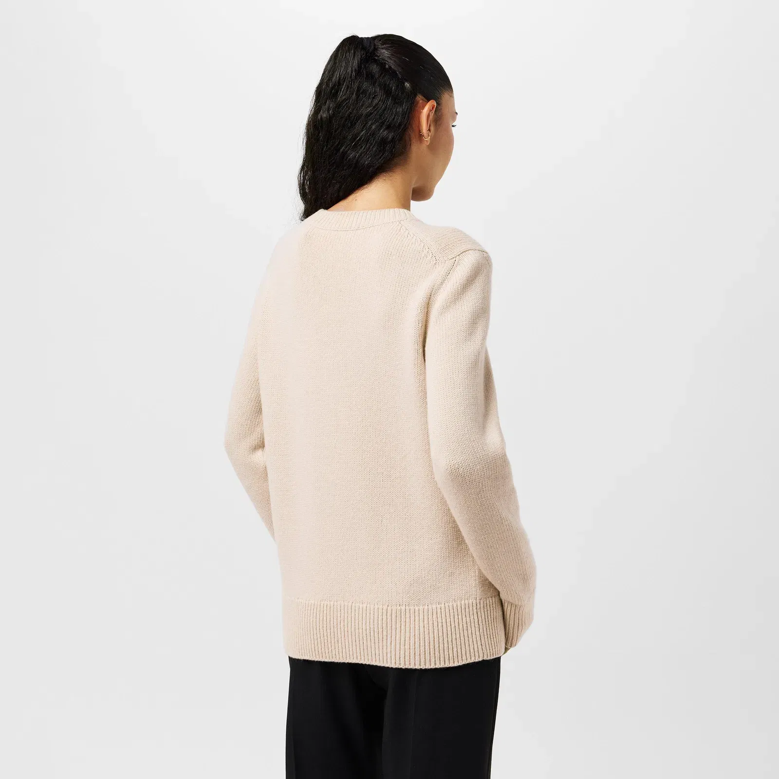 Burb Fine Knit Crew Neck Jumper