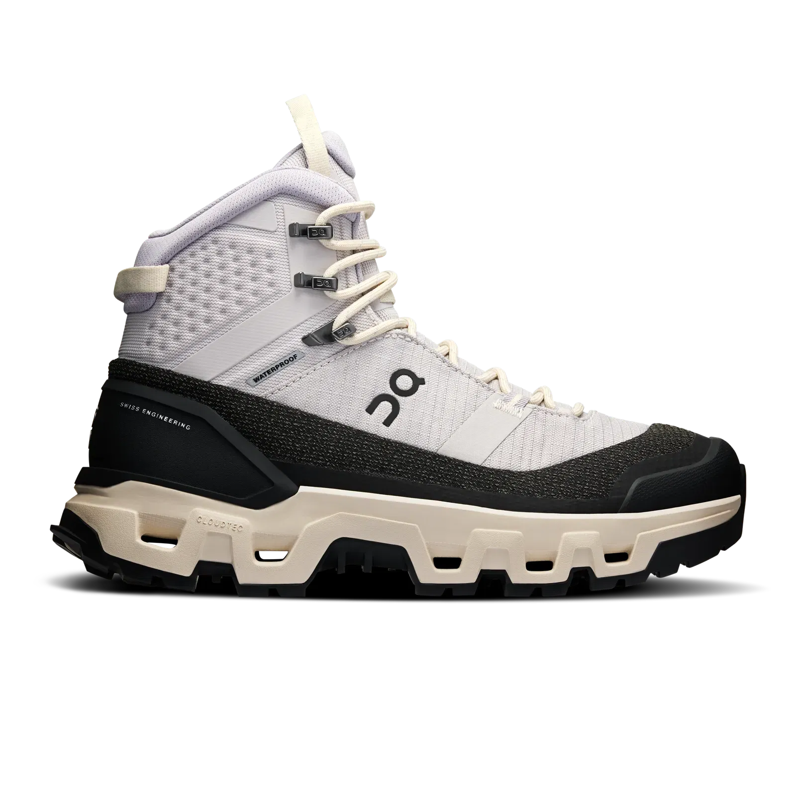 On Cloudrock Trek Waterproof Silver Cream (Women'S)