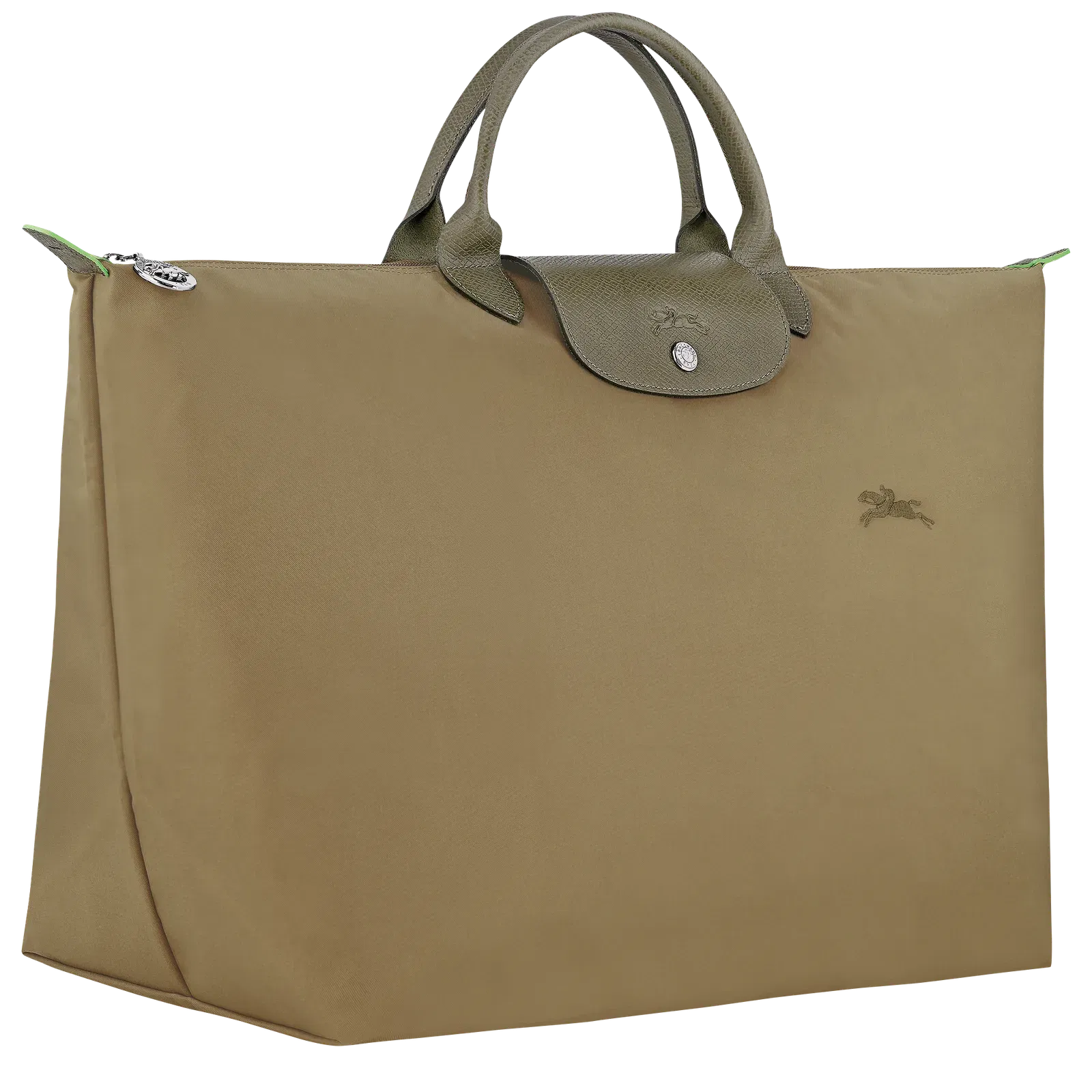 Longchamp Le Pliage Green L Travel bag Artichoke