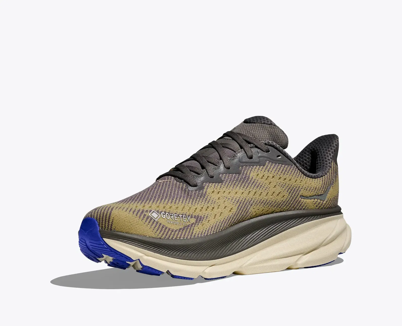 Hoka 'S Clifton 9 Gtx Gravel Eggshell