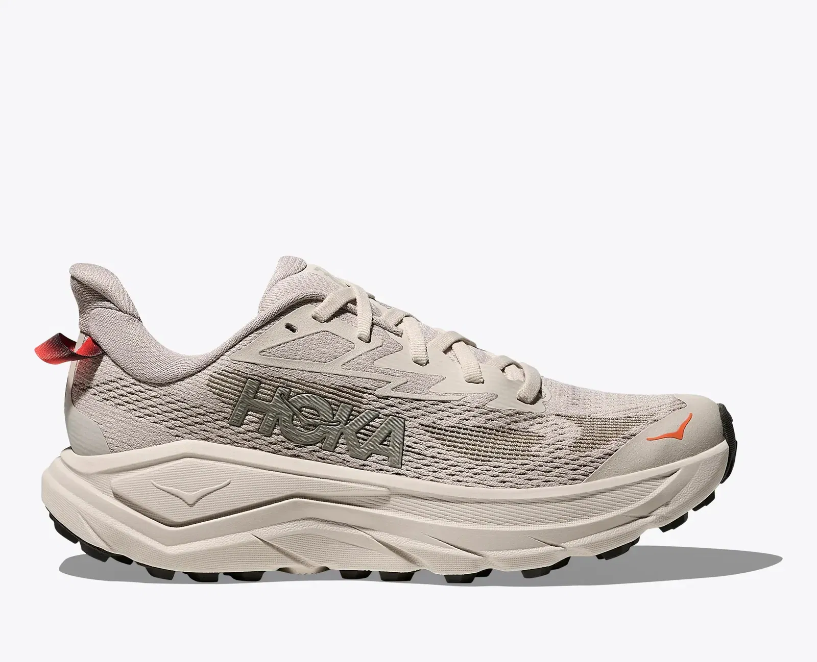 Hoka Women'S Challenger 8 Stucco Asphalt Grey