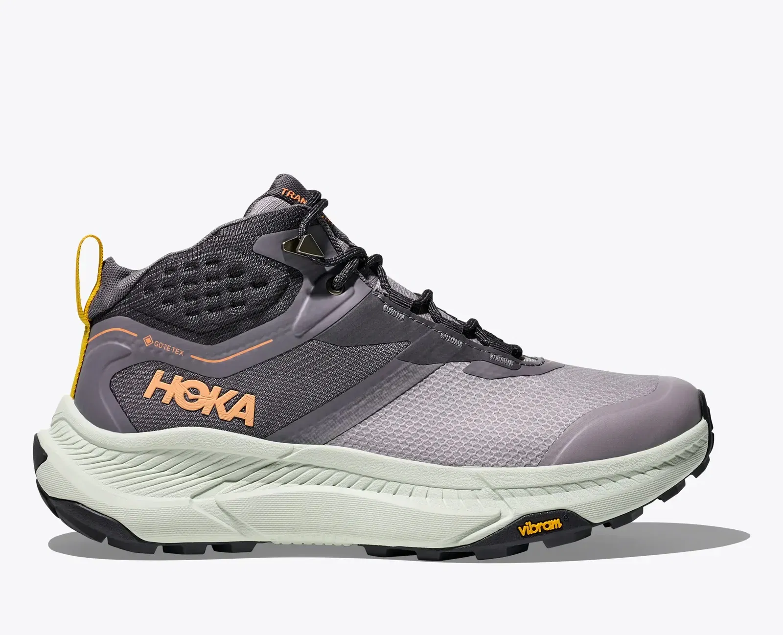 Hoka Women'S Transport Hike Gtx Grey Skies Sea Glass