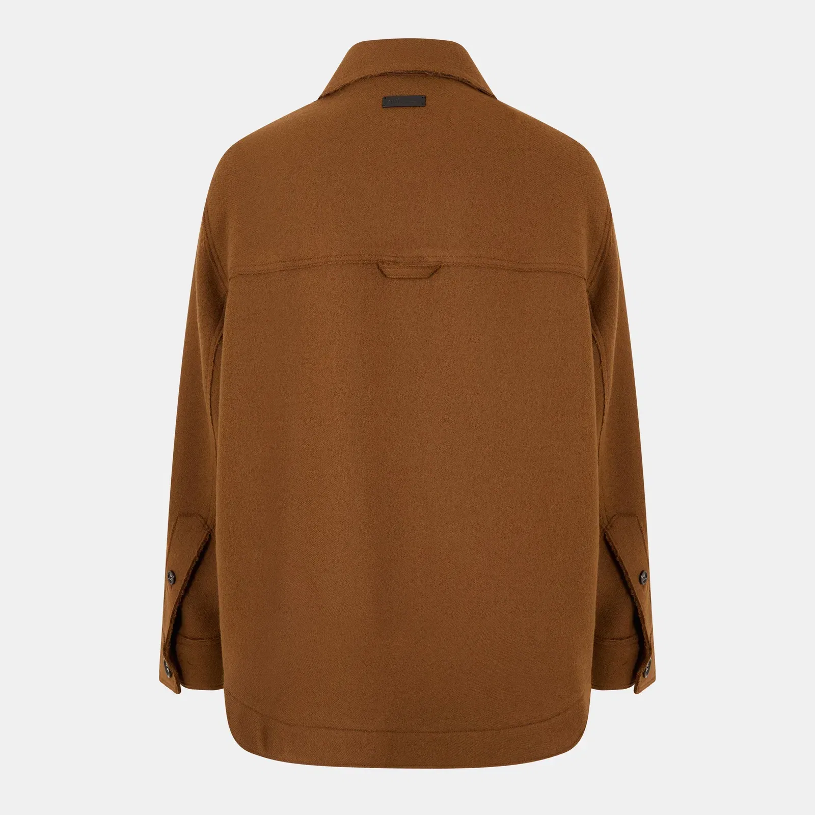 Wool Structured Overshirt