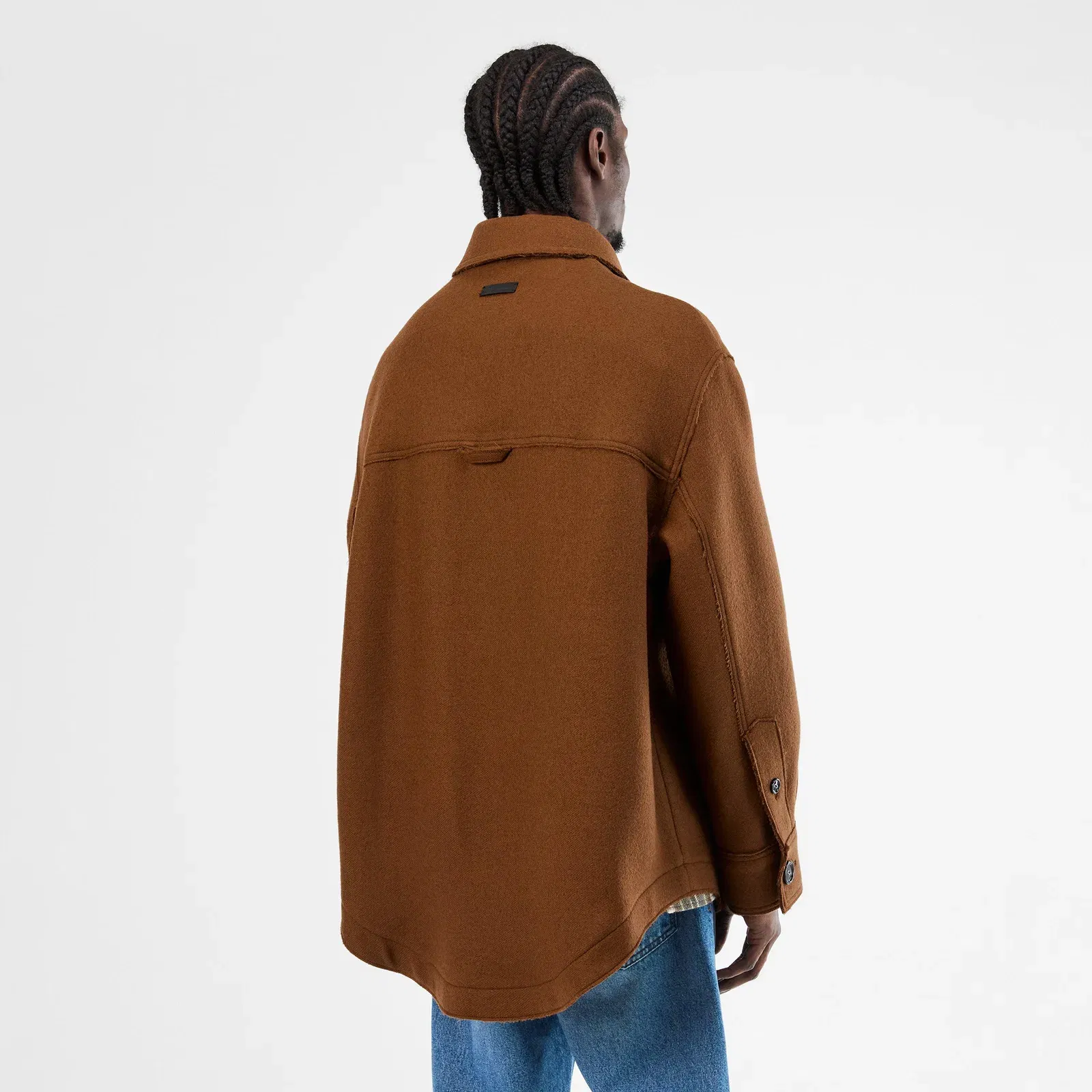 Wool Structured Overshirt