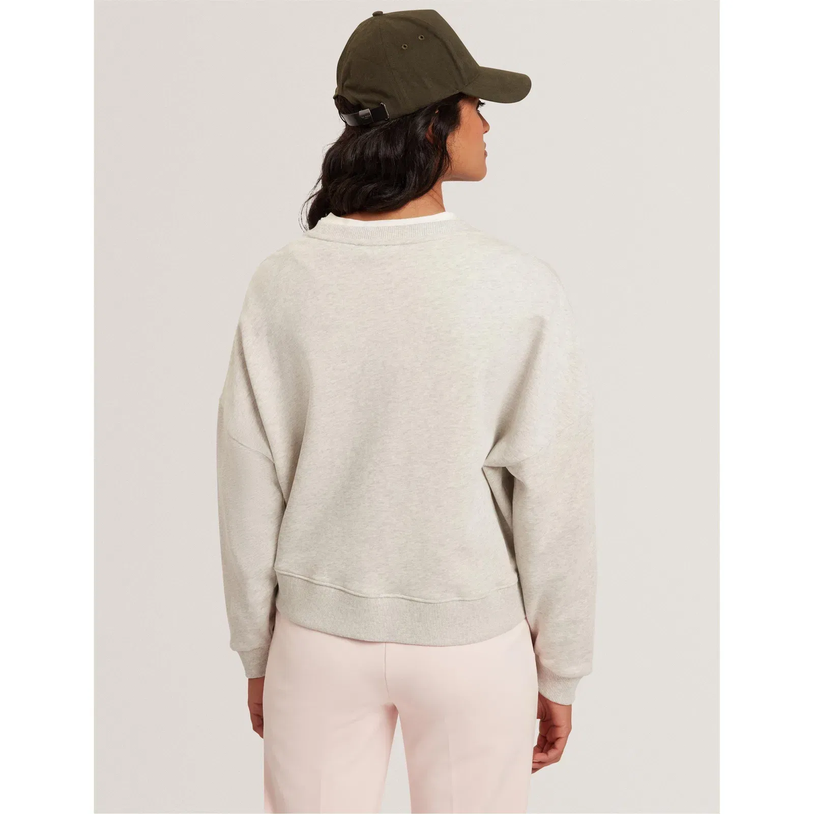 Embroidered Crew Sweatshirt