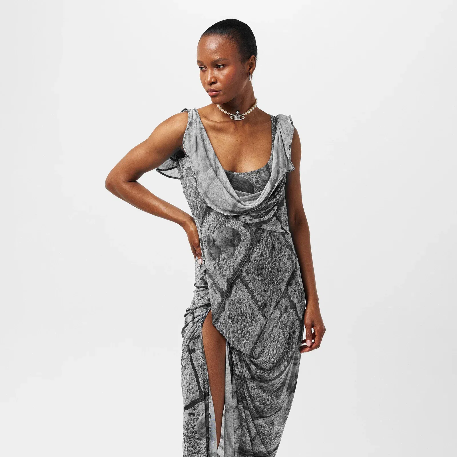 Long Grafitti Dress