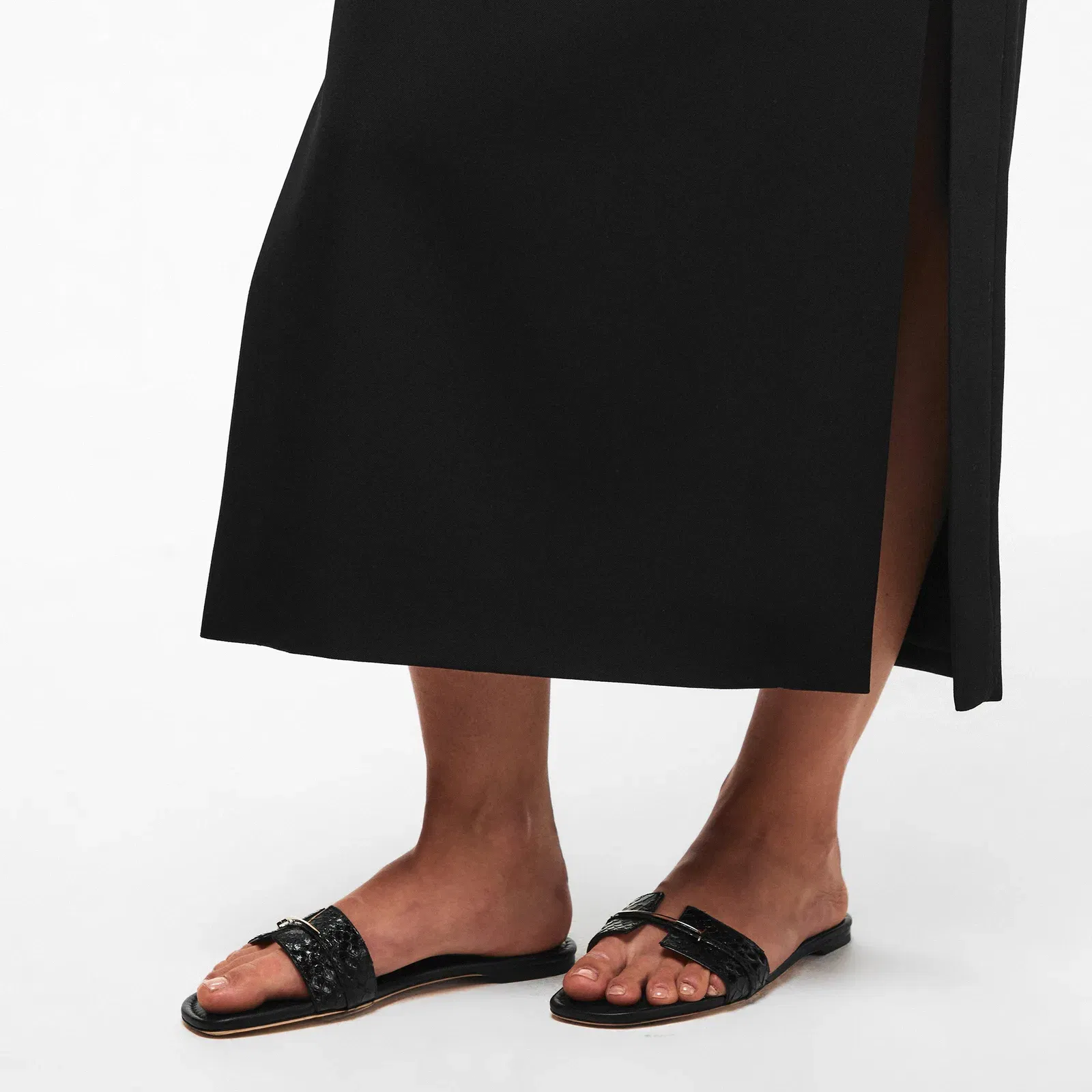TF Slide Flat Sandals