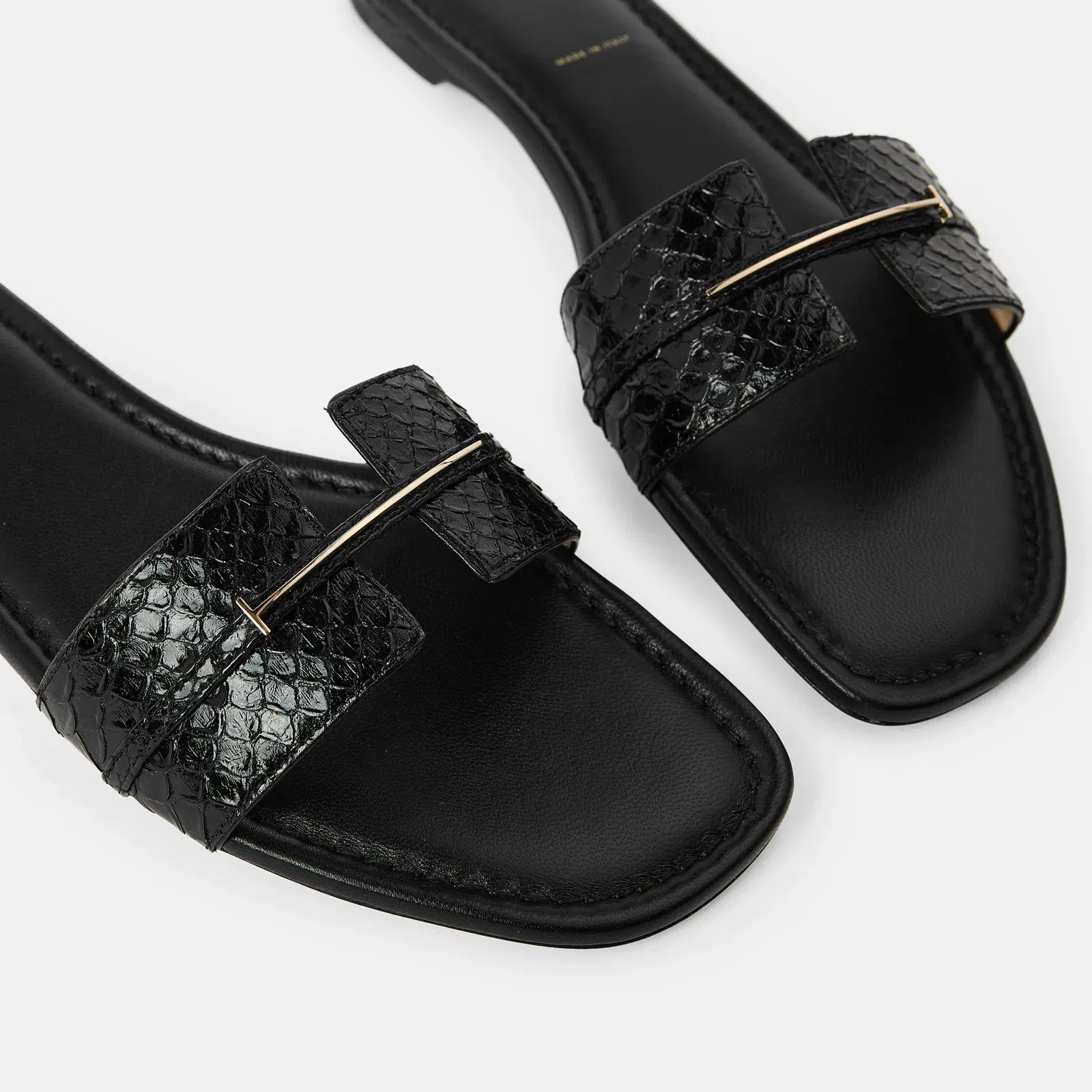 TF Slide Flat Sandals