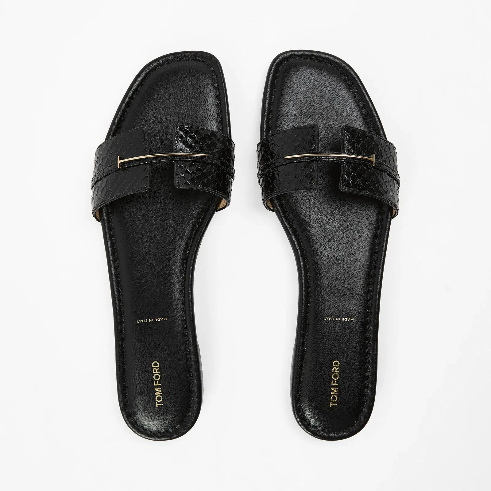 TF Slide Flat Sandals