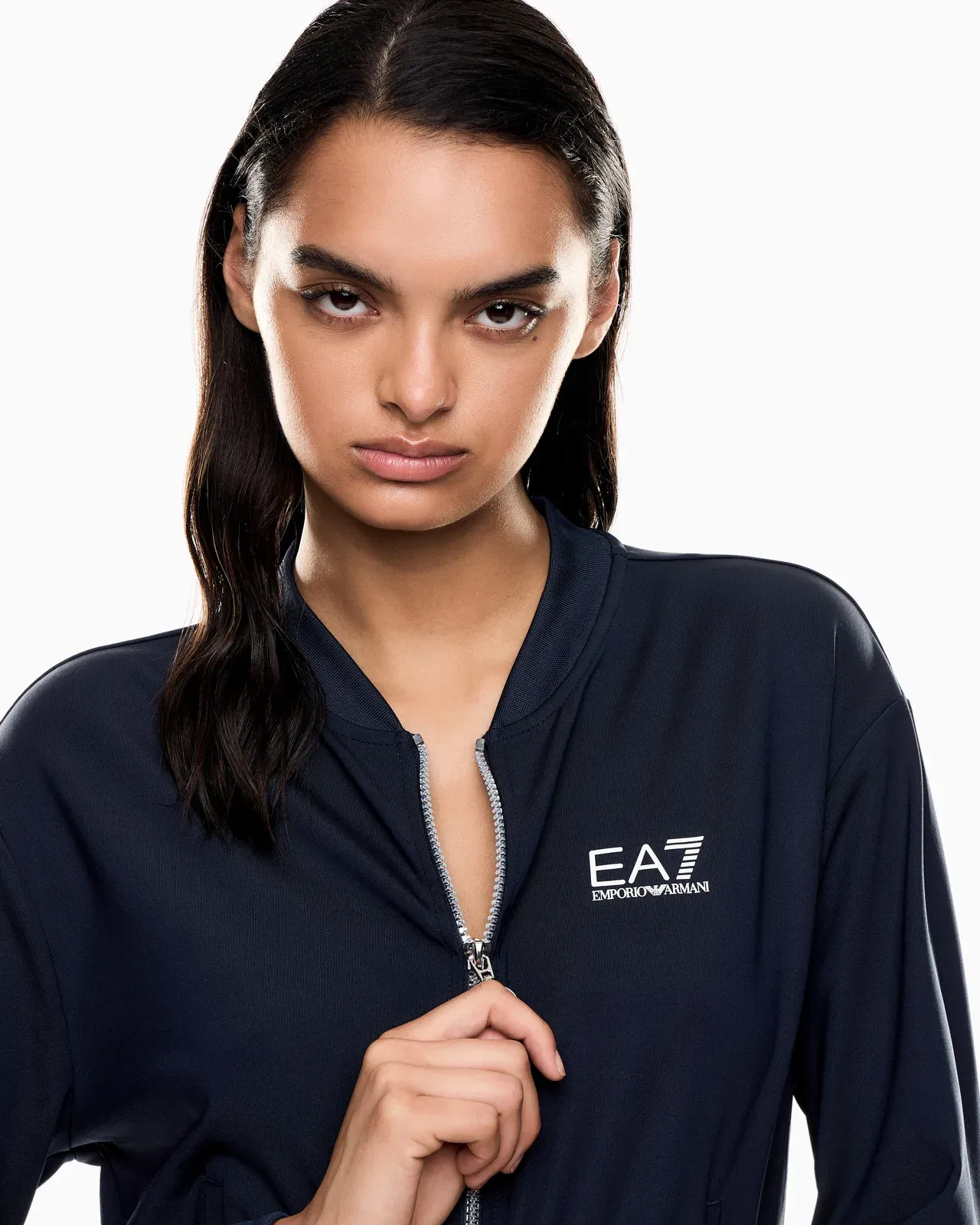 EA7 Ventus7 track suit with a baseball collar Tennis Pro