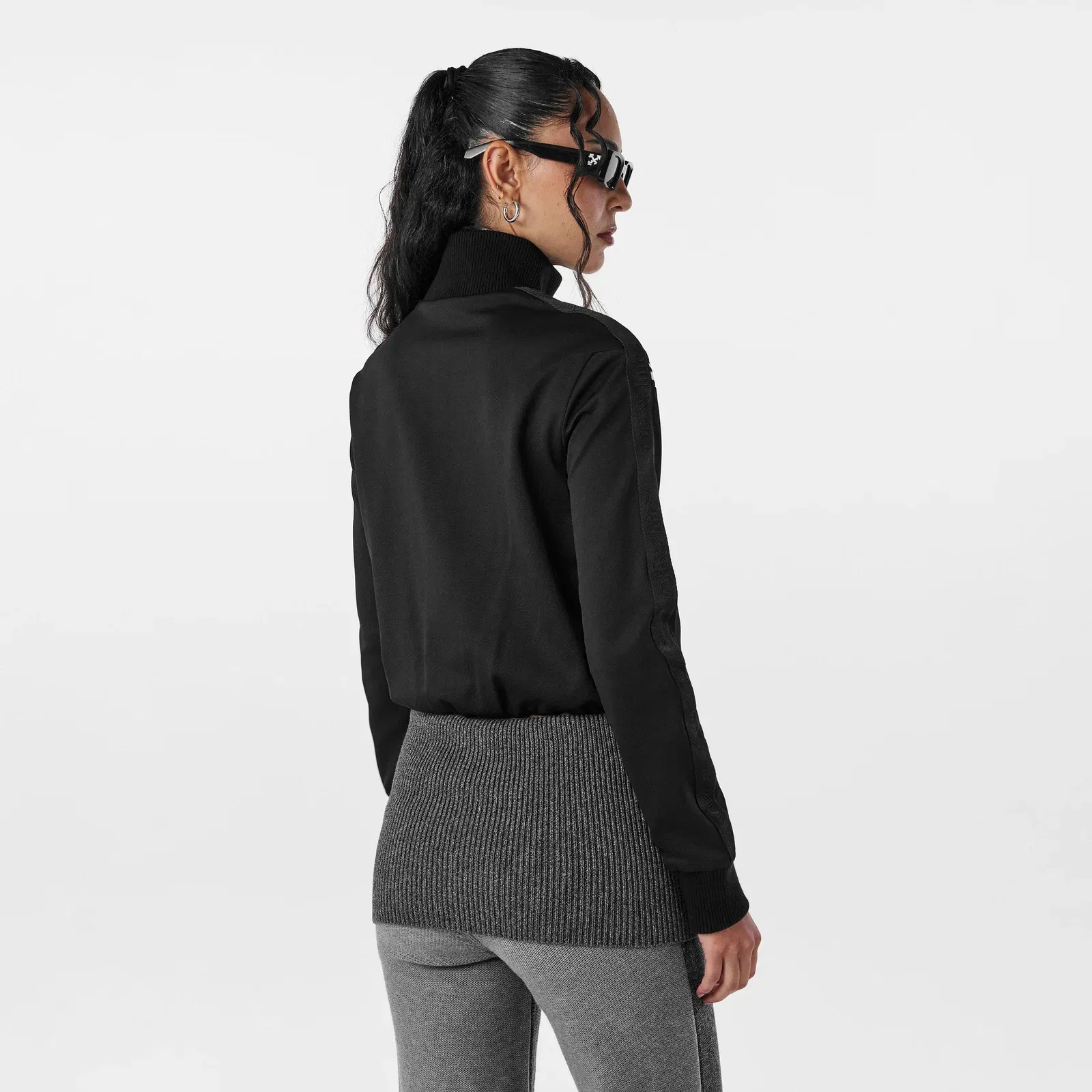 Soft Fabric Relaxed Fit Tracksuit Top