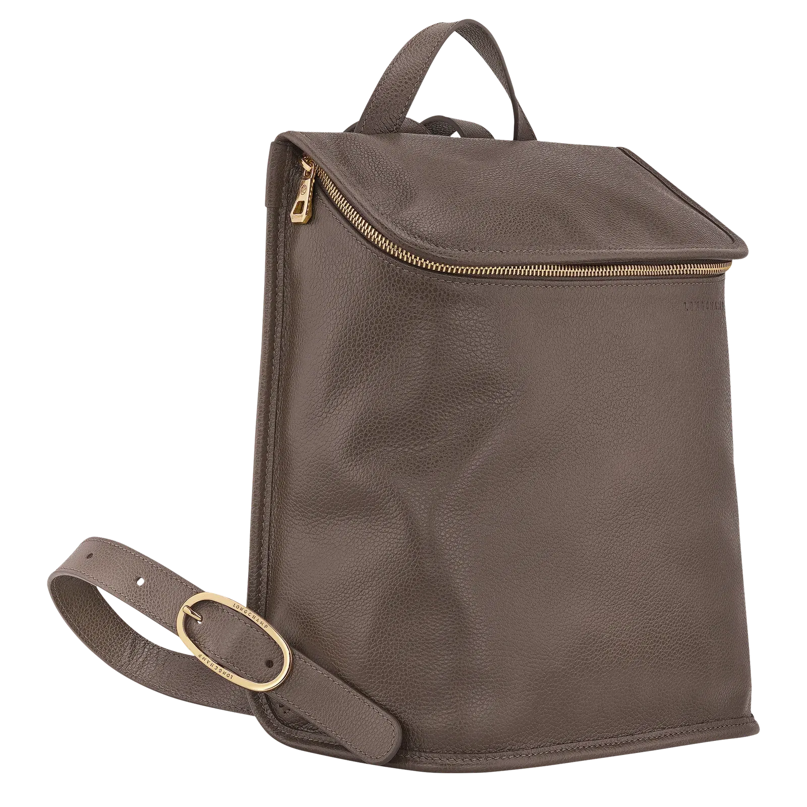 Longchamp Le Foulonné M Backpack Taupe
