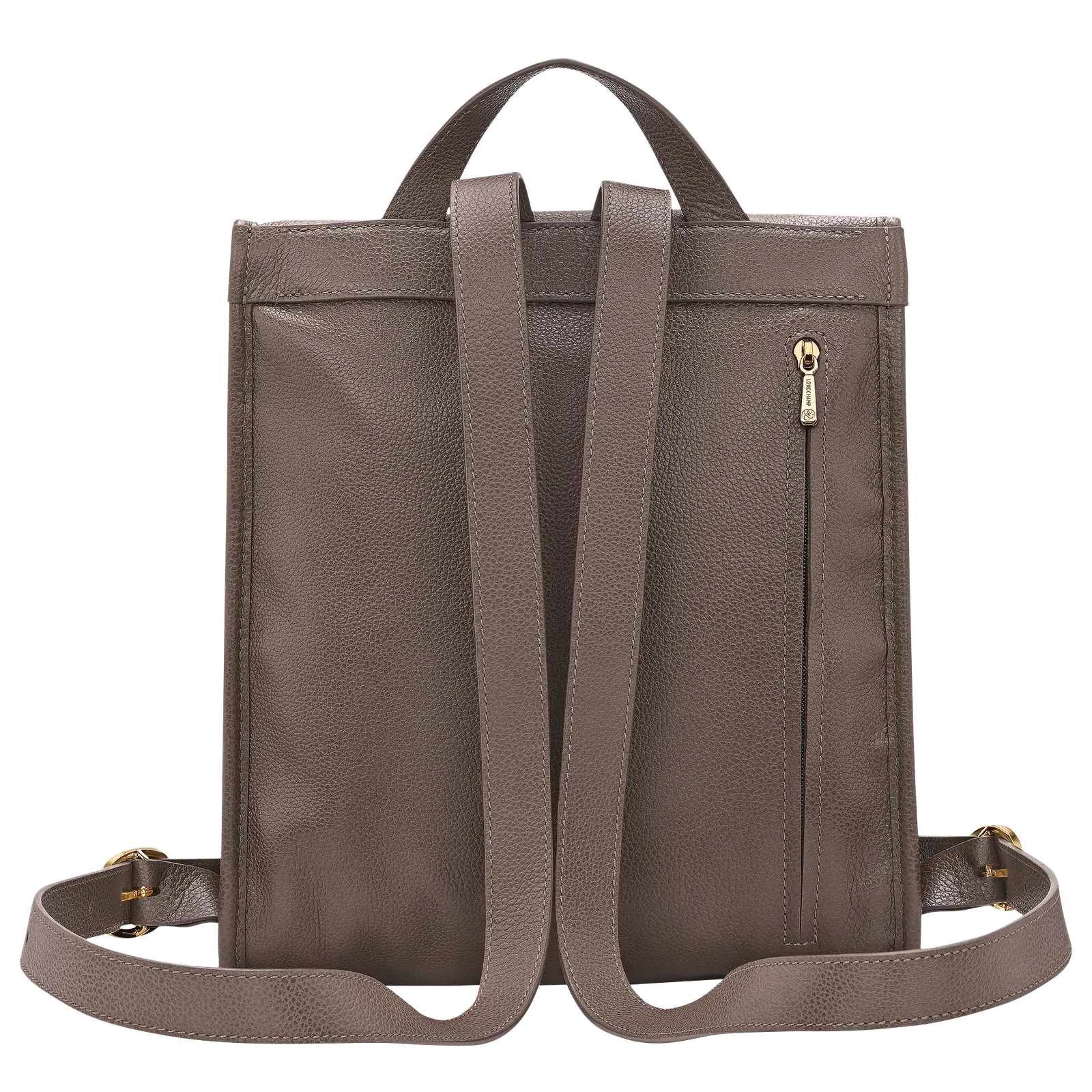 Longchamp Le Foulonné M Backpack Taupe
