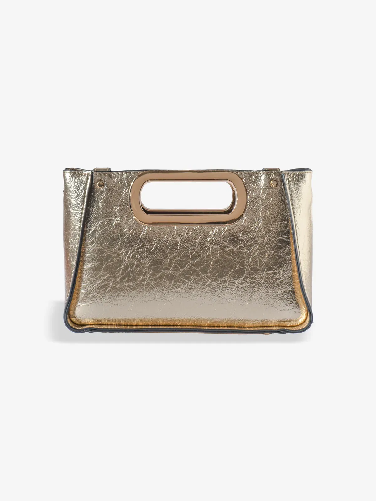 Aurelia- Ladies Clutch Bag Faux Leather | Gold