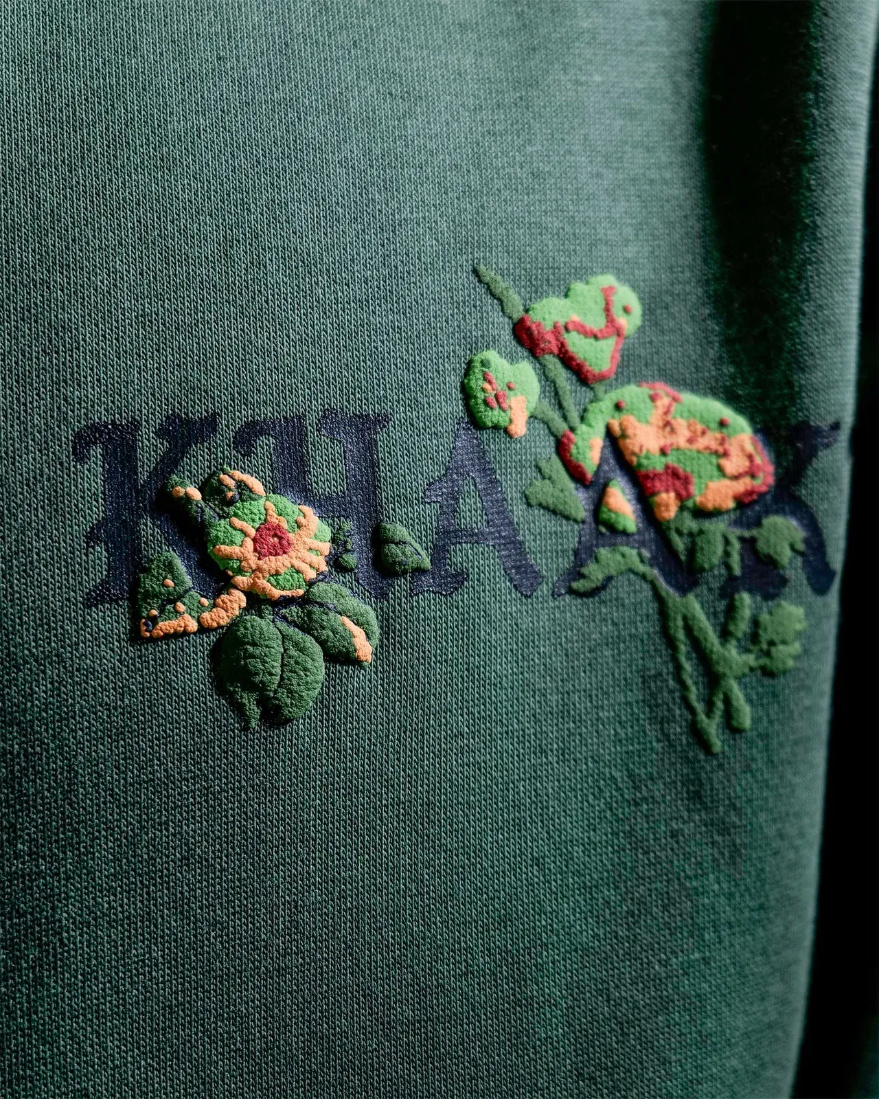 Smell After Rain - Teal Oversized Zipper Hoodie