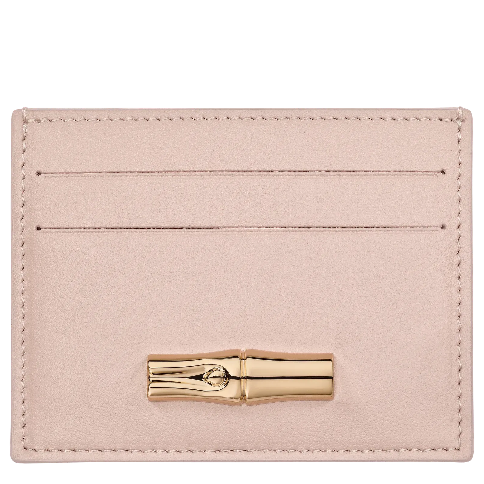 Longchamp Le Roseau Card holder Petal Pink