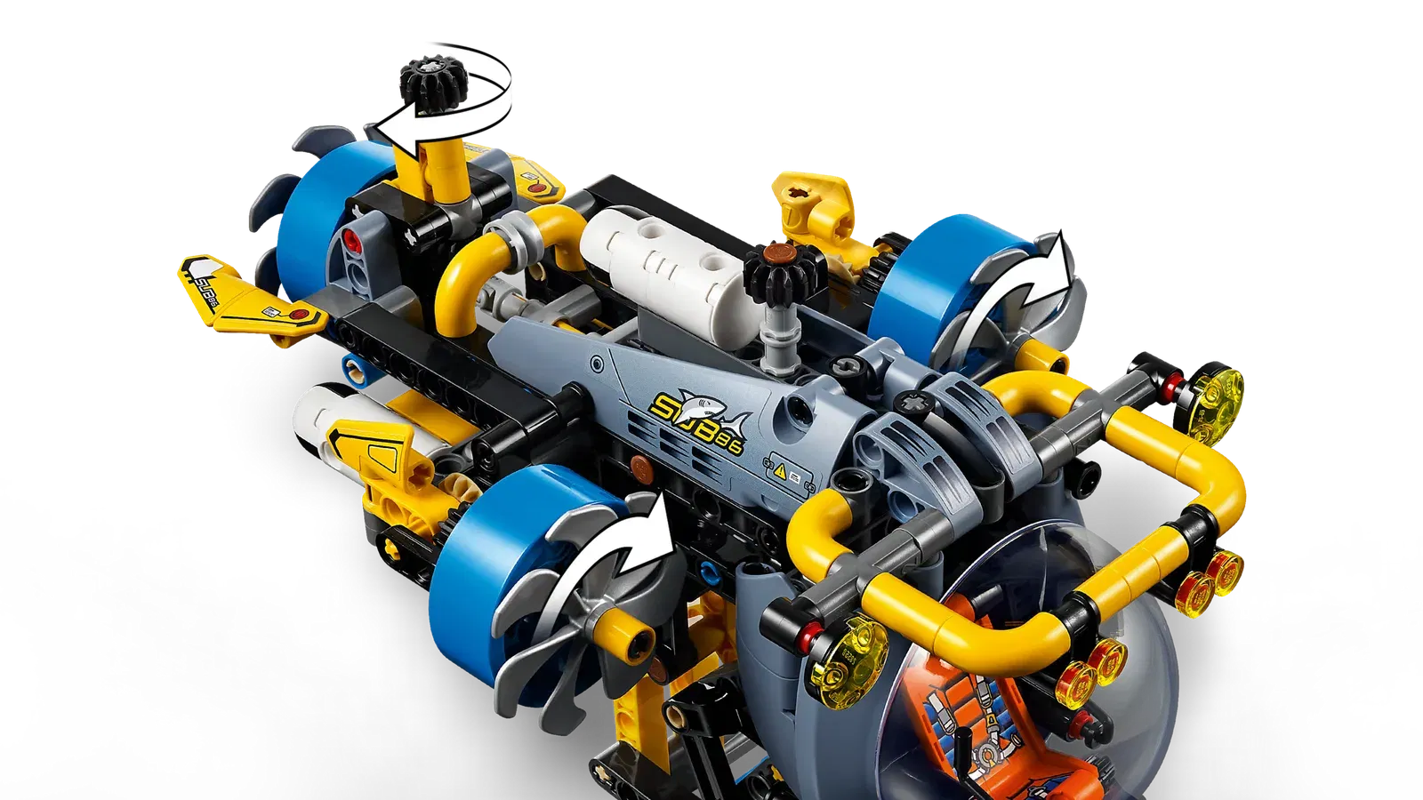 Lego DeepSea Research Submarine