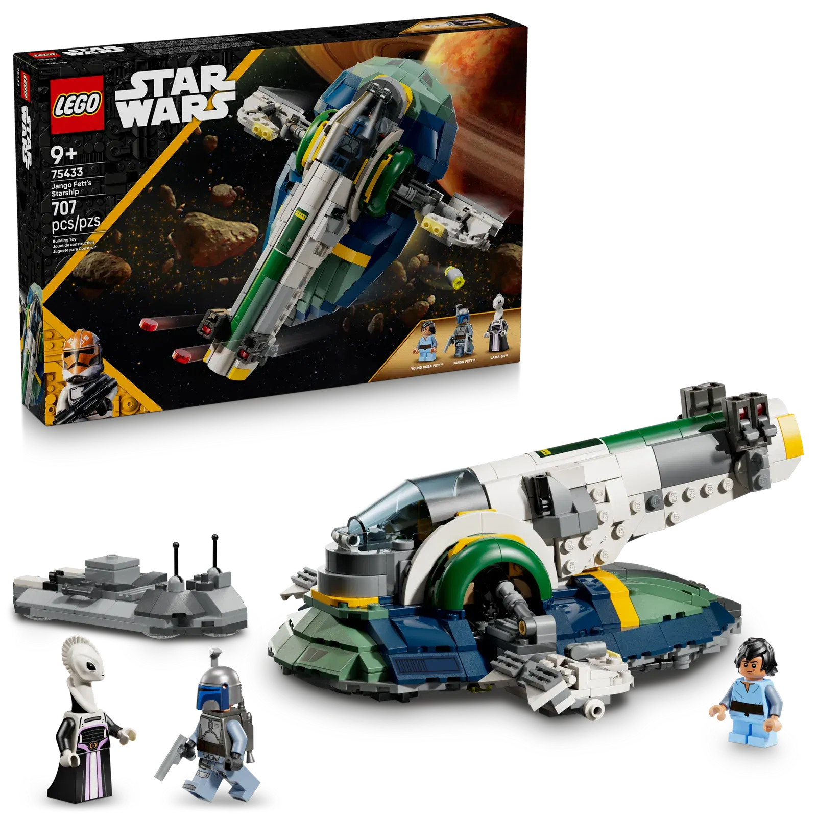 Lego Jango Fetts Starship