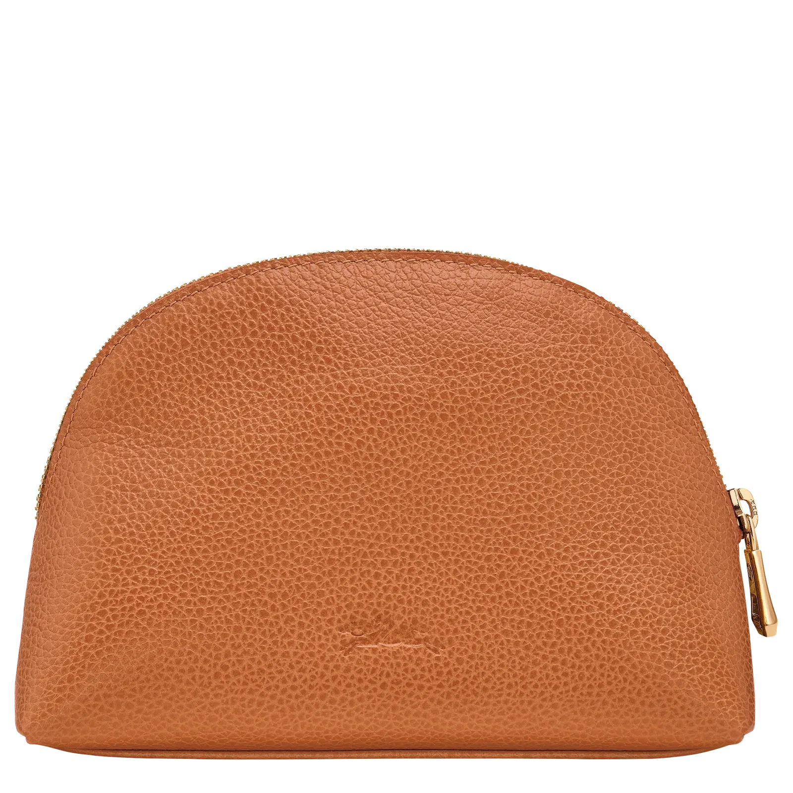 Longchamp Le Foulonné Pouch Amber