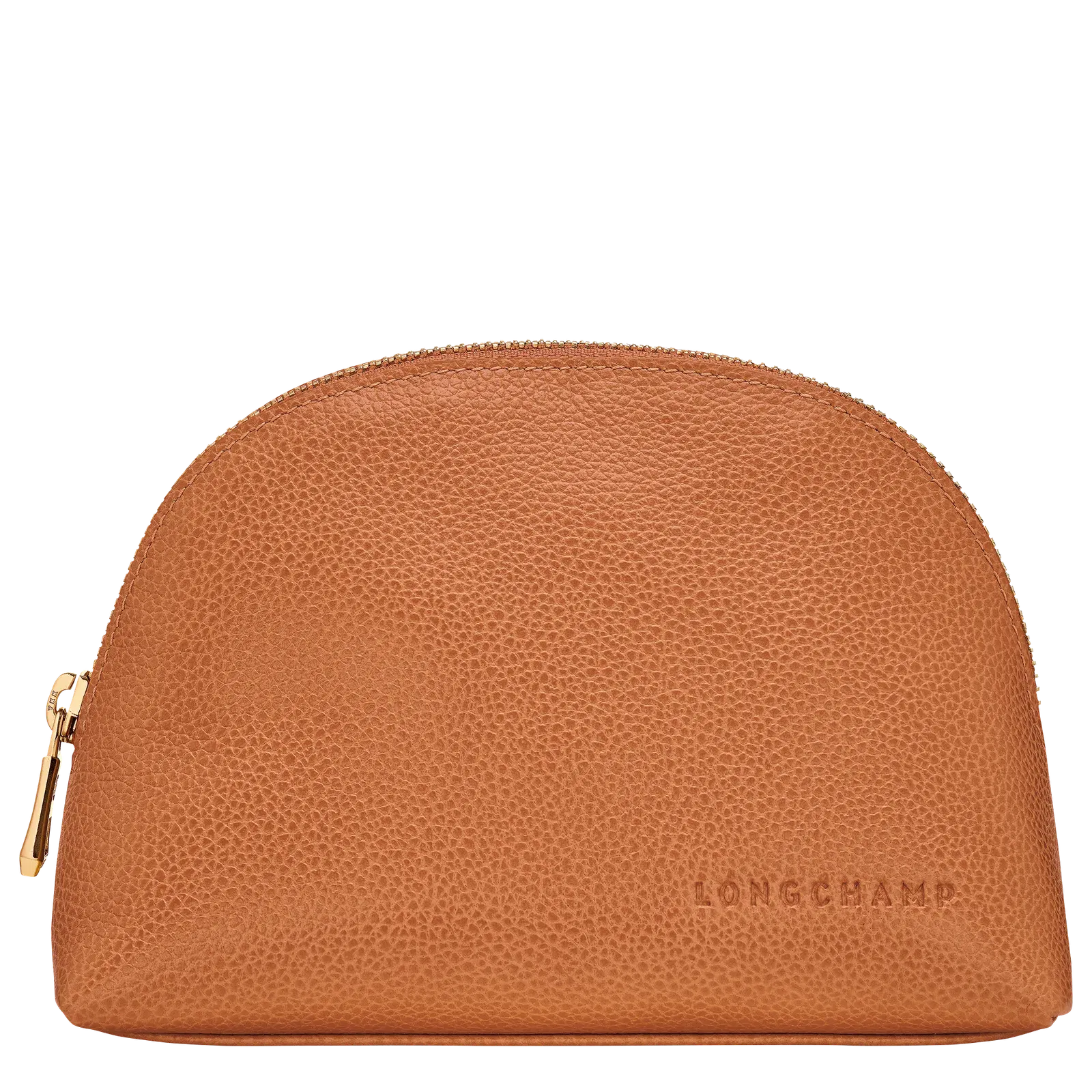 Longchamp Le Foulonné Pouch Amber