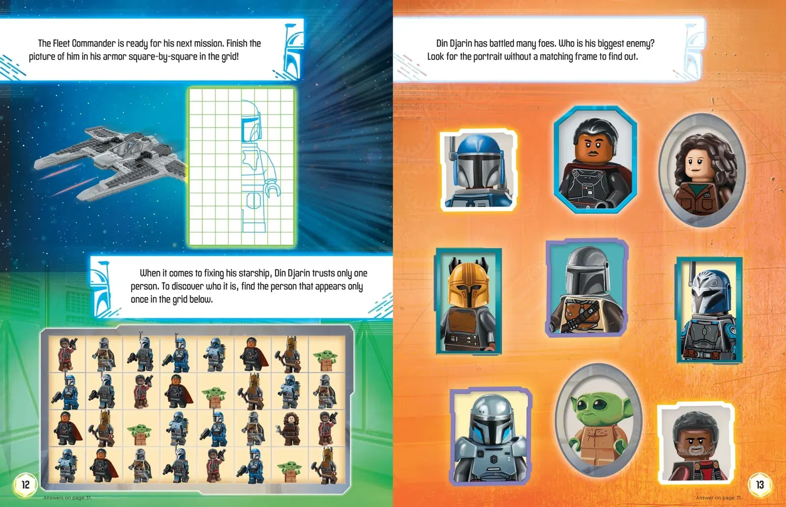 Lego Mandalorian Warriors
