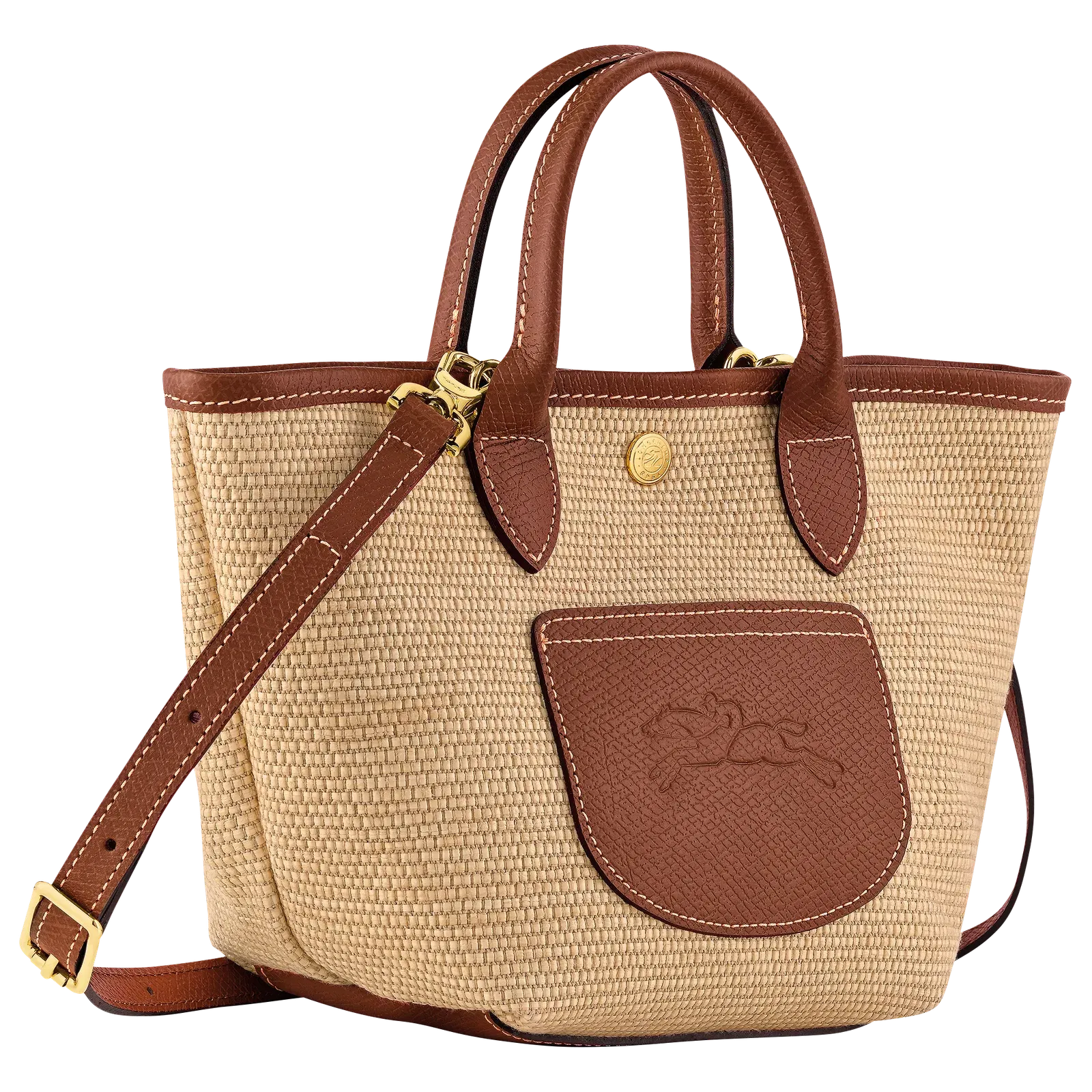Longchamp Le Pliage Collection XS Basket bag Brown