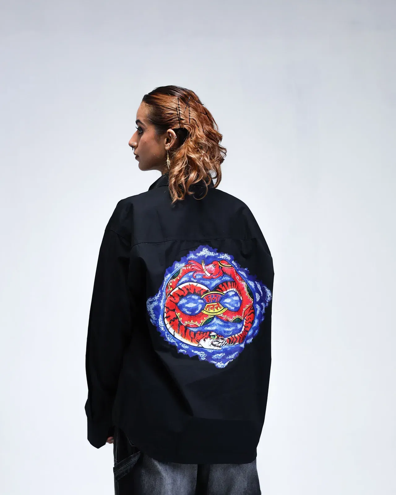 BHUJANG OVERSIZED FIT SHIRT