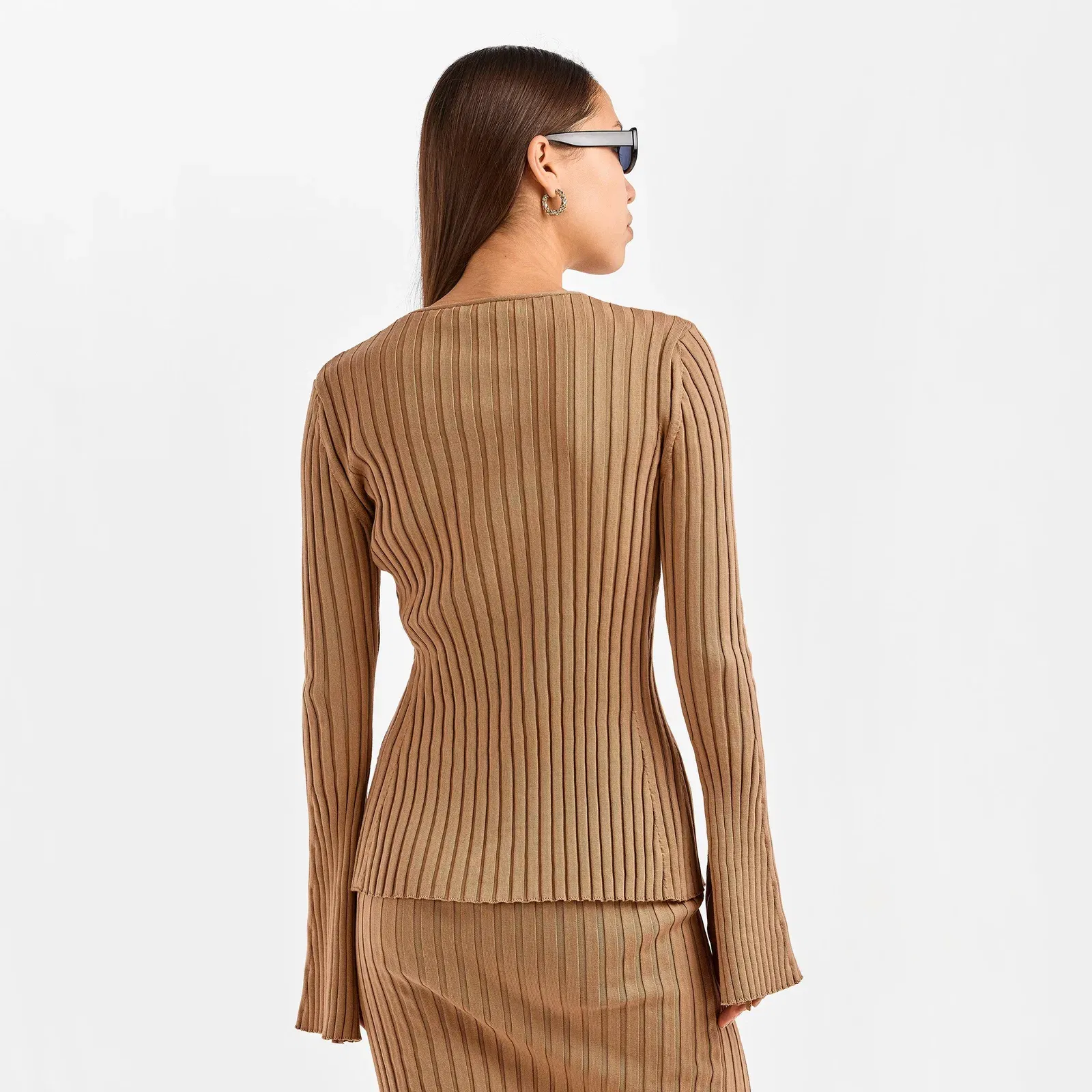 Ribbed Cardigan